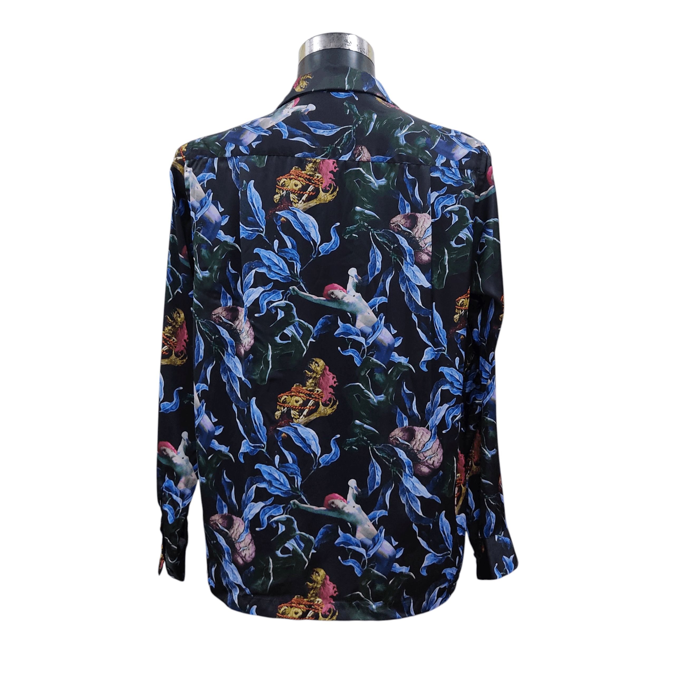 KIDILL KIDILL Archives Batalian Zombie Skulls Aloha LS Shirts Size US L / EU 52-54 / 3 - 5 Thumbnail