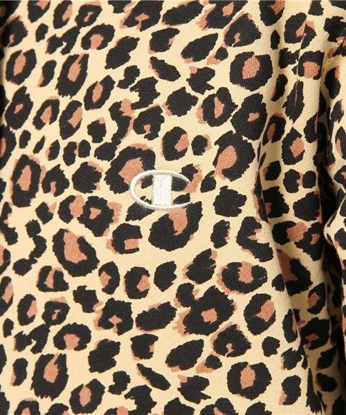 Champion Champion Leopard Printed Sweatshirt With Hoodie Size US L / EU 52-54 / 3 - 5 Thumbnail