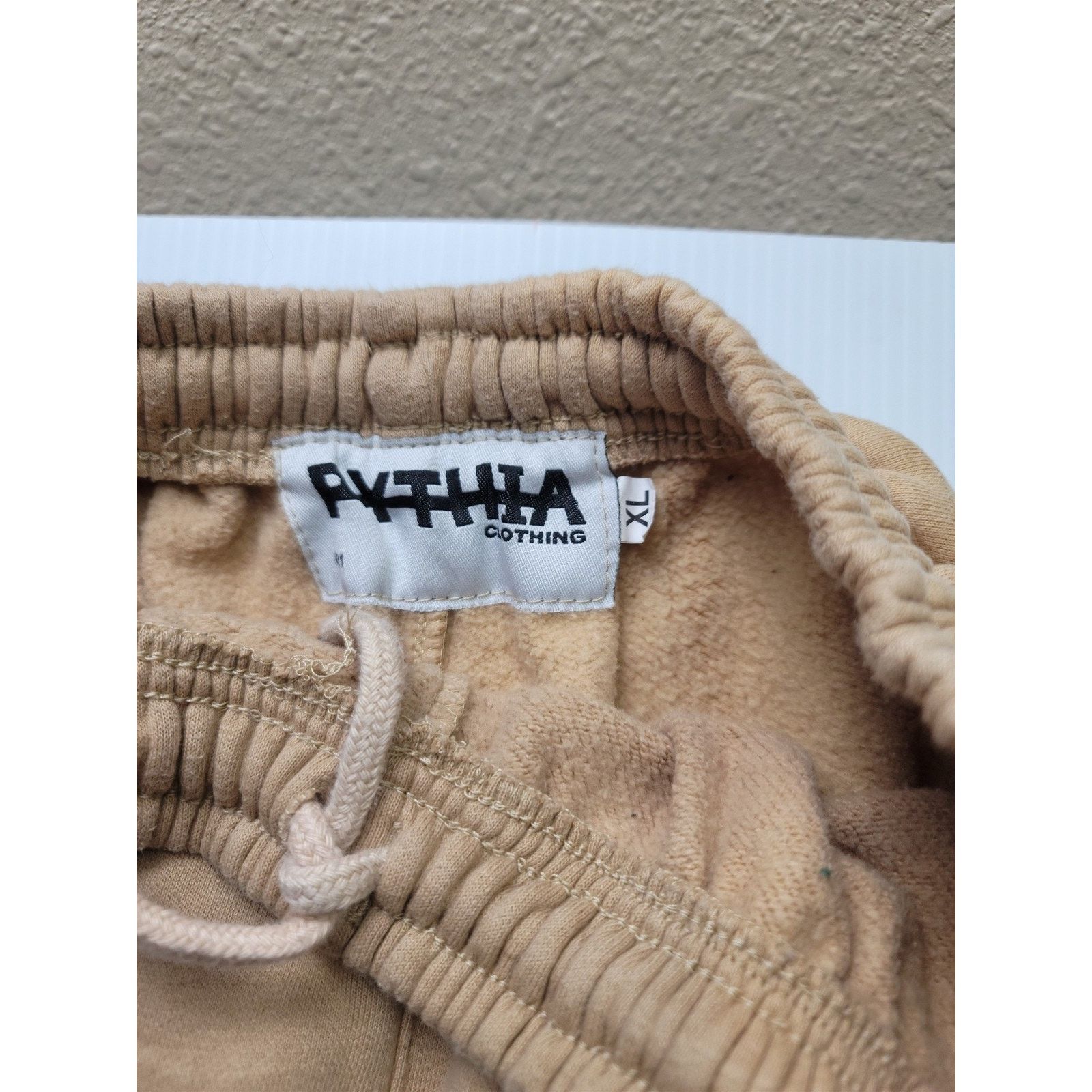 Pythia Pythia Women's Sweatpants XL Cream Workout Butterfly Logo Size 40" / US 18 - 5 Thumbnail