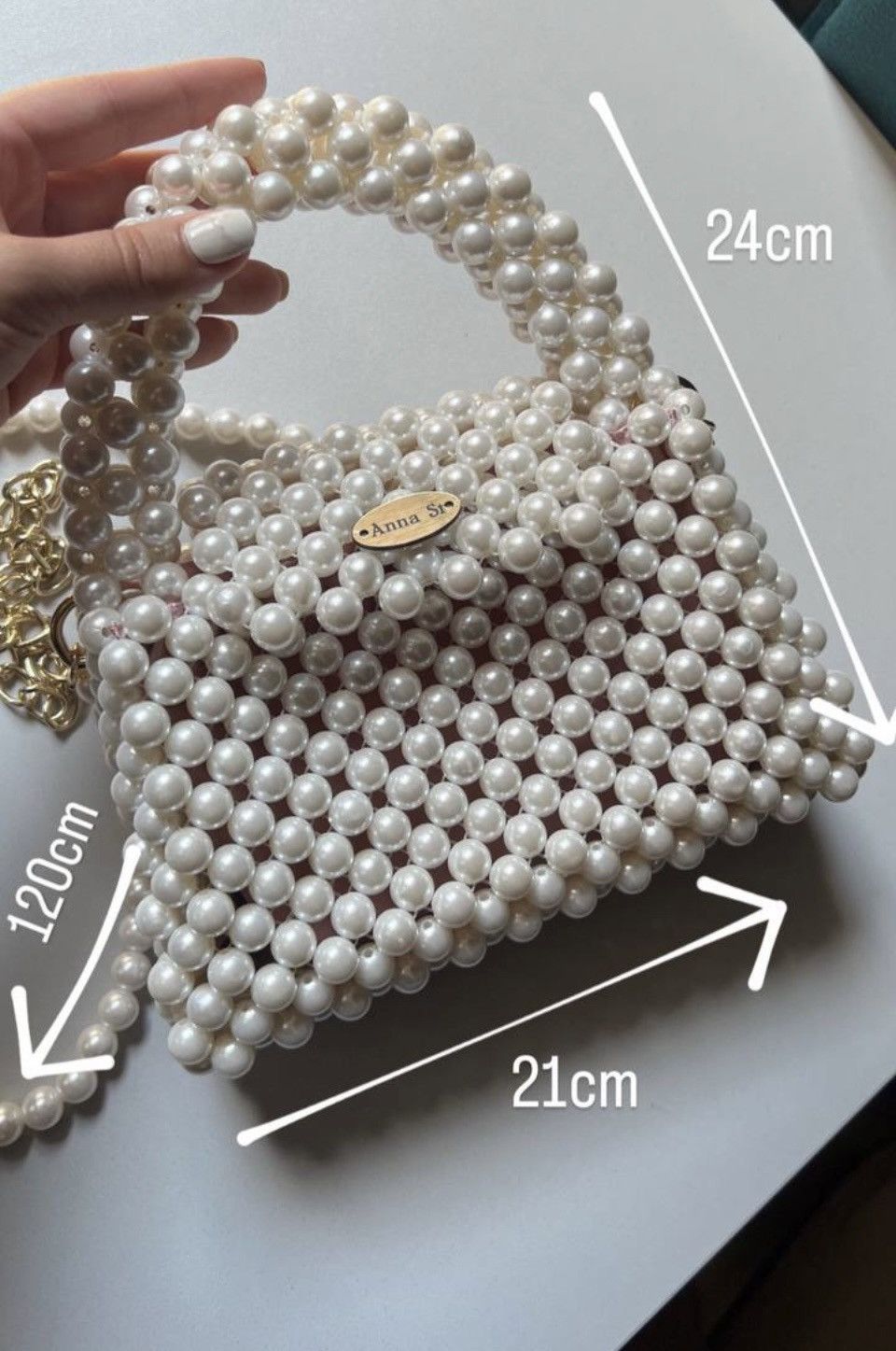Handmade handmade beaded bag Size ONE SIZE - 4 Thumbnail