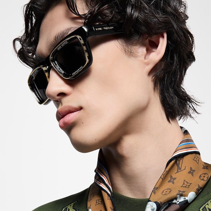Louis Vuitton LV Super Vision Square Sunglasses Size ONE SIZE - 2 Thumbnail
