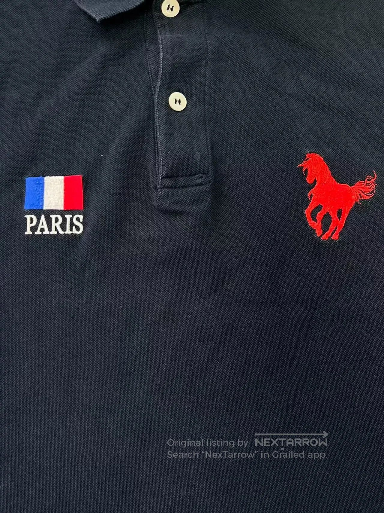 Balenciaga Balenciaga Embroidered Short Sleeve Polo. Size US M / EU 48-50 / 2 - 3 Thumbnail
