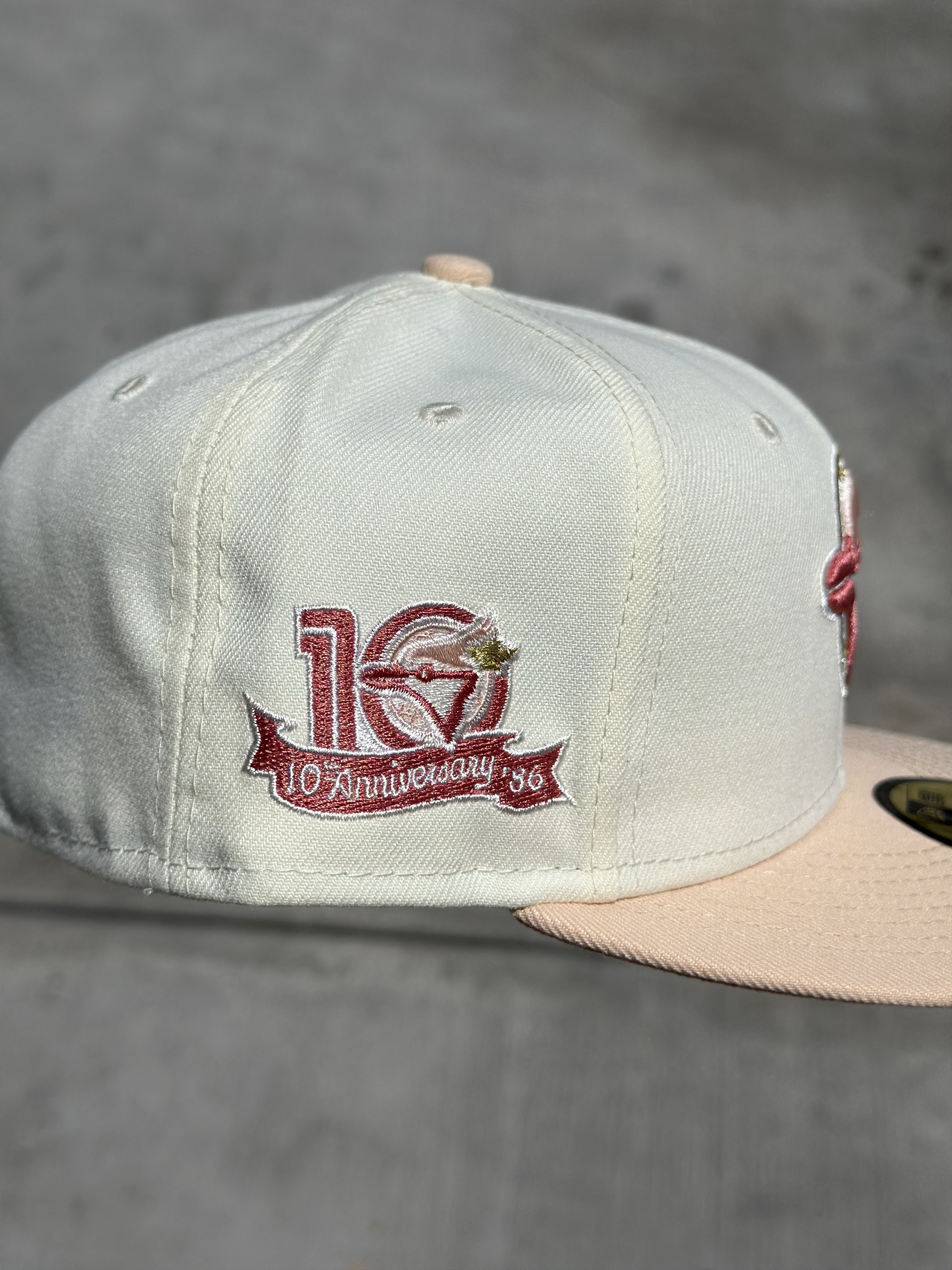 Hat Club 7 1/4 Toronto Blue Jays 10th Anniversary Patch Size ONE SIZE - 2 Thumbnail