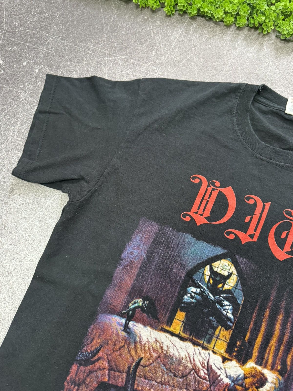 Vintage Vintage Dio T Shirt Rock Band Dream Evil Rock Band Size US L / EU 52-54 / 3 - 10 Thumbnail