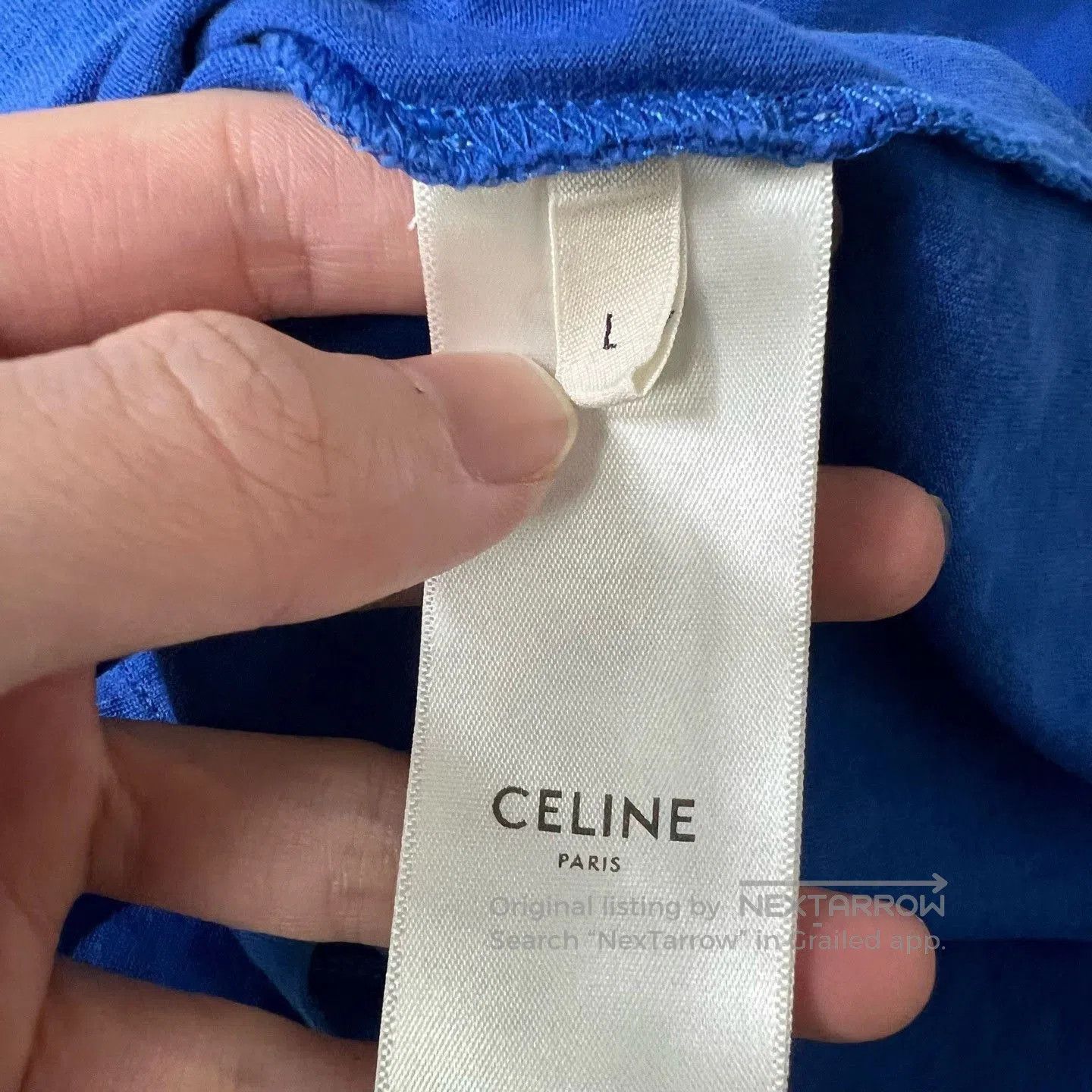 Celine Celine Short-Sleeve Logo T-shirt. Size US L / EU 52-54 / 3 - 4 Thumbnail