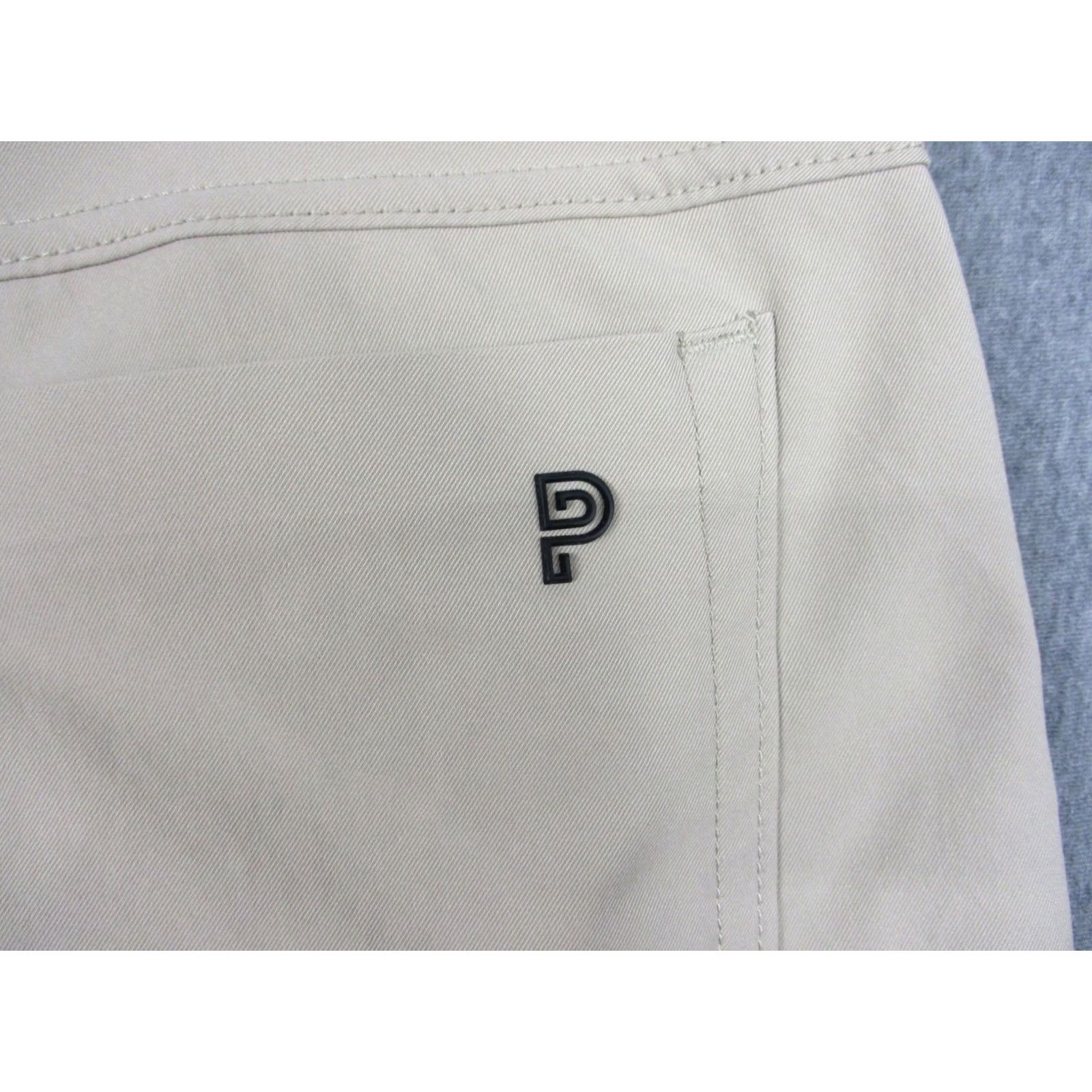 Vintage Public Rec Pants Mens 33x30 Beige Slim Tapered 5-Pocket Khaki Chino Slim Fit Casual Tapered Leg Mens Size US 33 - 6 Thumbnail