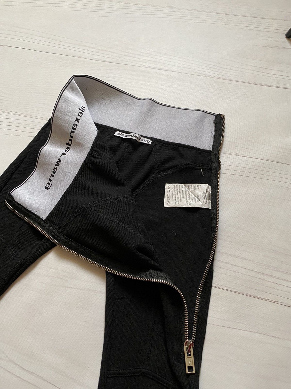 Alexander Wang Alexander Wang Side Zip Logo Waistband Leggings Size 30" / US 8 / IT 44 - 10 Thumbnail