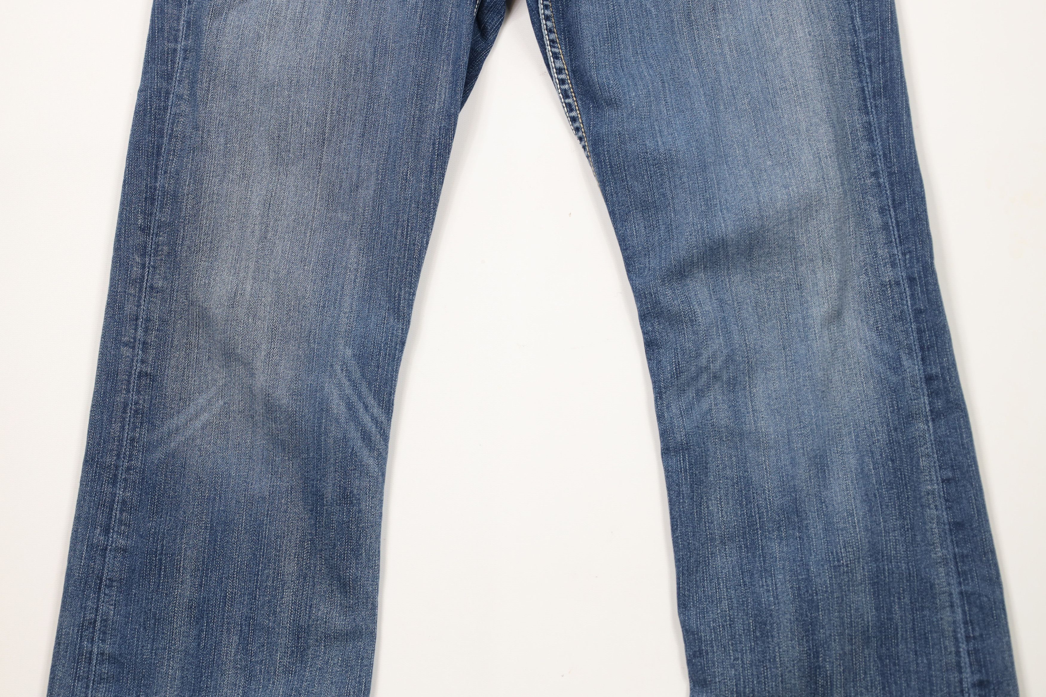 Vintage Buckle BKE Britni Stretch Flared Wide Leg Denim Jeans Blue Size 30" / US 8 / IT 44 - 3 Thumbnail