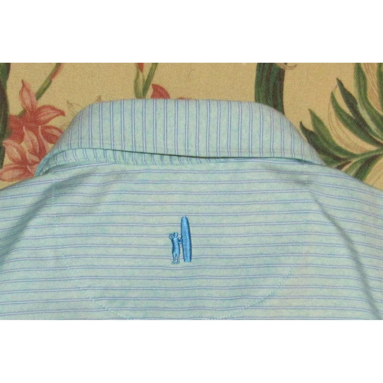 johnnie-O JOHNNIE O Pinehurst Polo Shirt Large Men Size US L / EU 52-54 / 3 - 3 Thumbnail