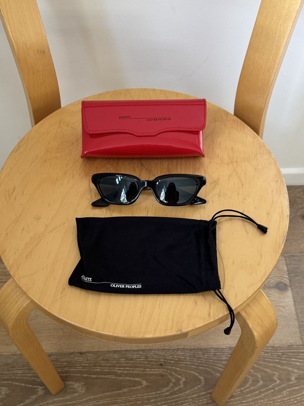 Oliver Peoples Oliver Peoples x Khaite Sunglasses Size ONE SIZE - 1 Thumbnail