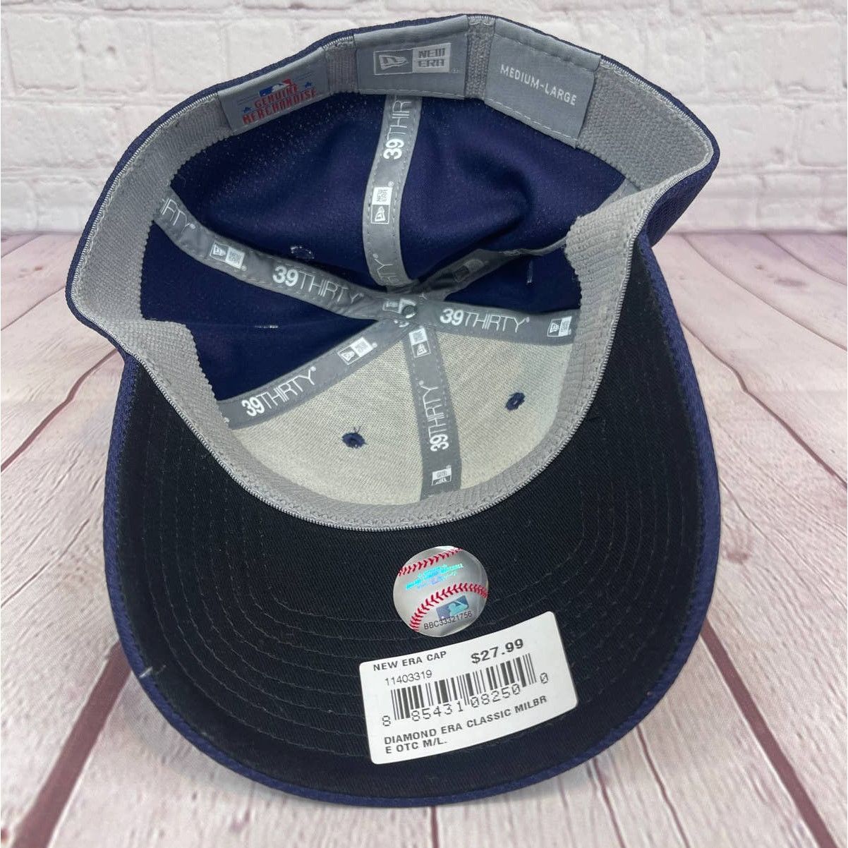 New Era New Era 39Thirty Diamond Classic MLB Milwaukee Brewers Size ONE SIZE - 6 Thumbnail