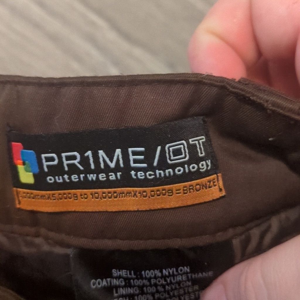Orage Orage brown snow pants size large Size 33" - 11 Thumbnail