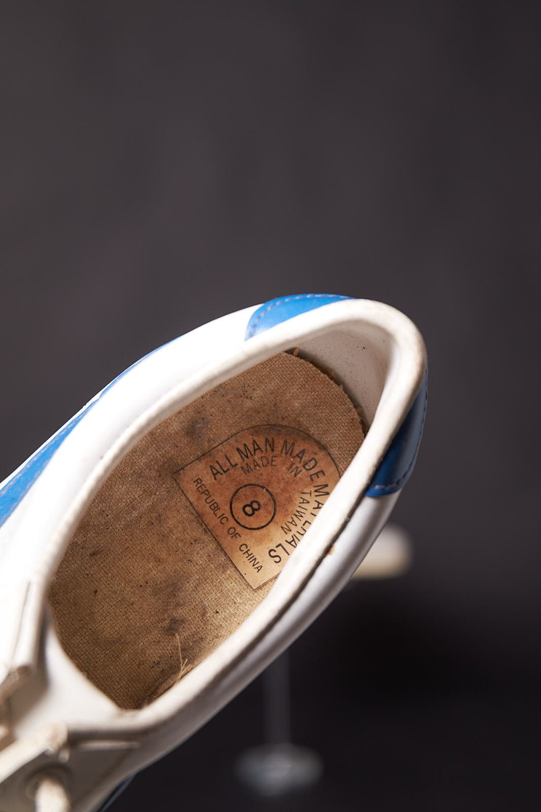 Vintage 1980s – 90s Blue and White Vintage Sneakers Size US 8 / EU 41 - 8 Thumbnail