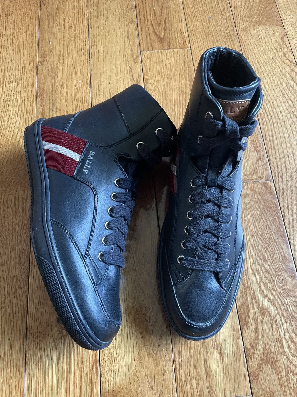 Bally Men’s Bally High Tops Size US 7.5 / EU 40-41 - 8 Thumbnail