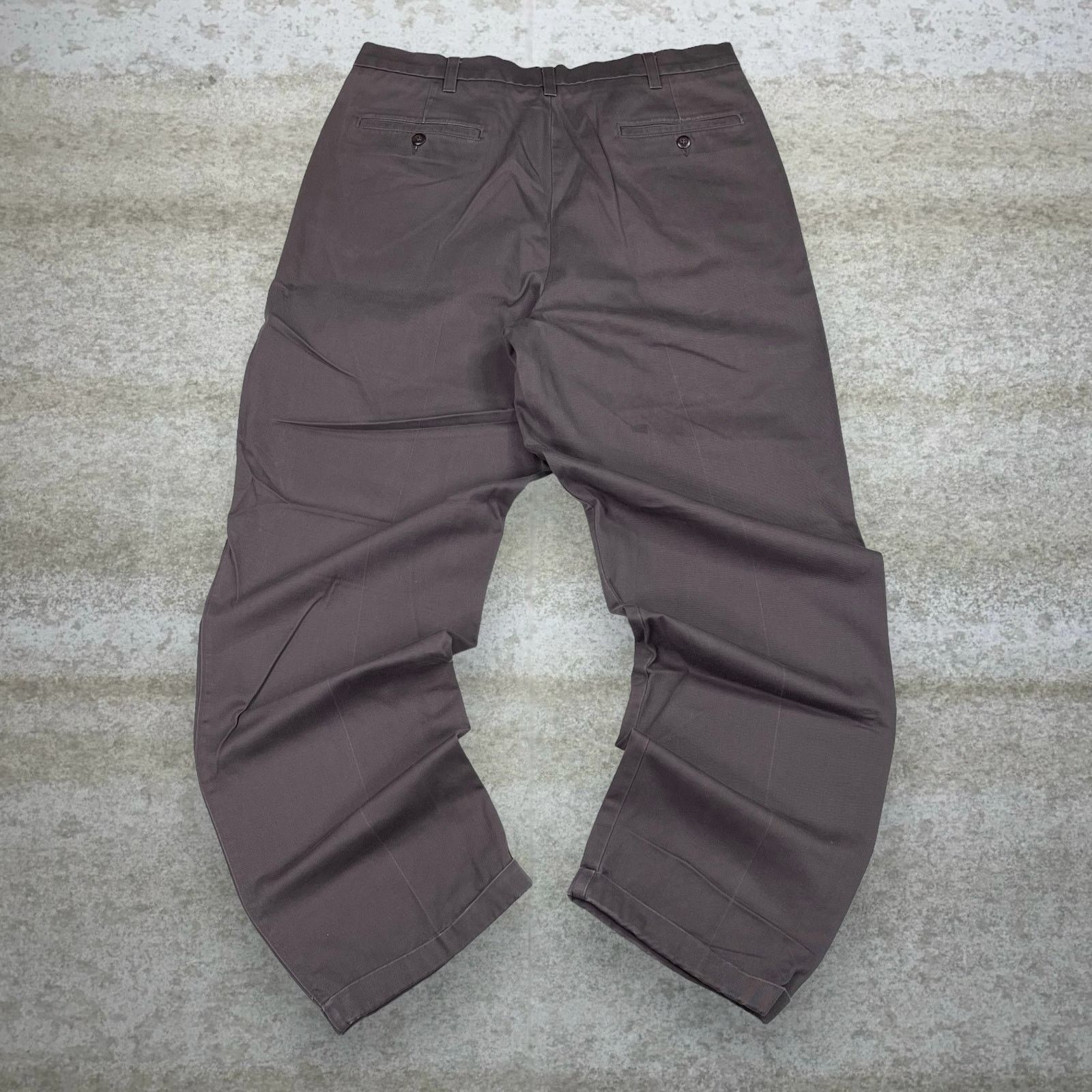 Savane Vintage Y2K Savane Khakis Pants 36x34 Baggy Wide Leg Brown Size US 36 / EU 52 - 1 Thumbnail