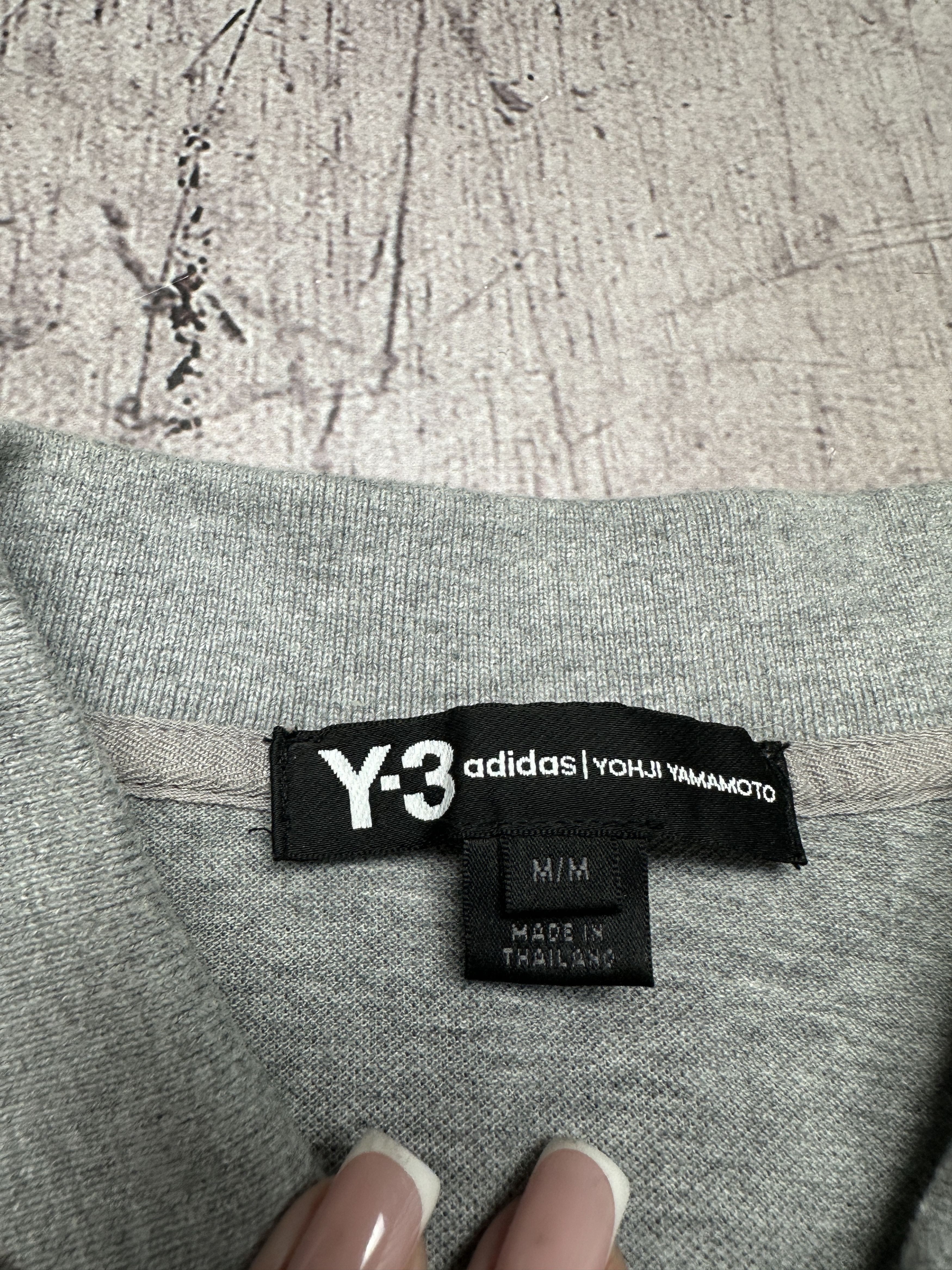 Yohji Yamamoto Yohji Yamamoto Adidas Y-3 Mens Polo Shirt Size US M / EU 48-50 / 2 - 3 Thumbnail
