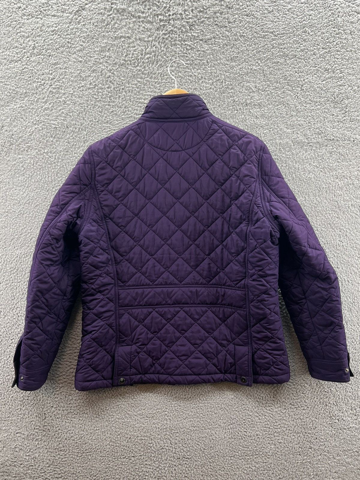 Lauren Ralph Lauren Lauren Ralph Lauren Quilted Jacket Women's Purple Corduroy Size L / US 10 / IT 46 - 2 Thumbnail