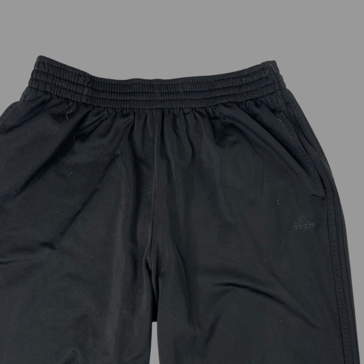 Adidas Adidas triple black striped sweatpants Size US 32 / EU 48 - 3 Thumbnail