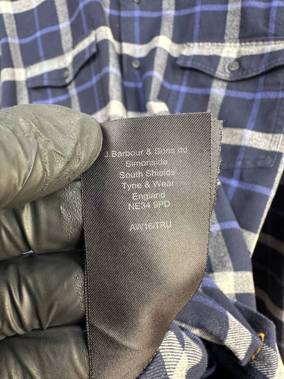 Barbour Barbour and Sons Forestay Flannel Shirt Plaid/Check Button Size US XXL / EU 58 / 5 - 16 Thumbnail