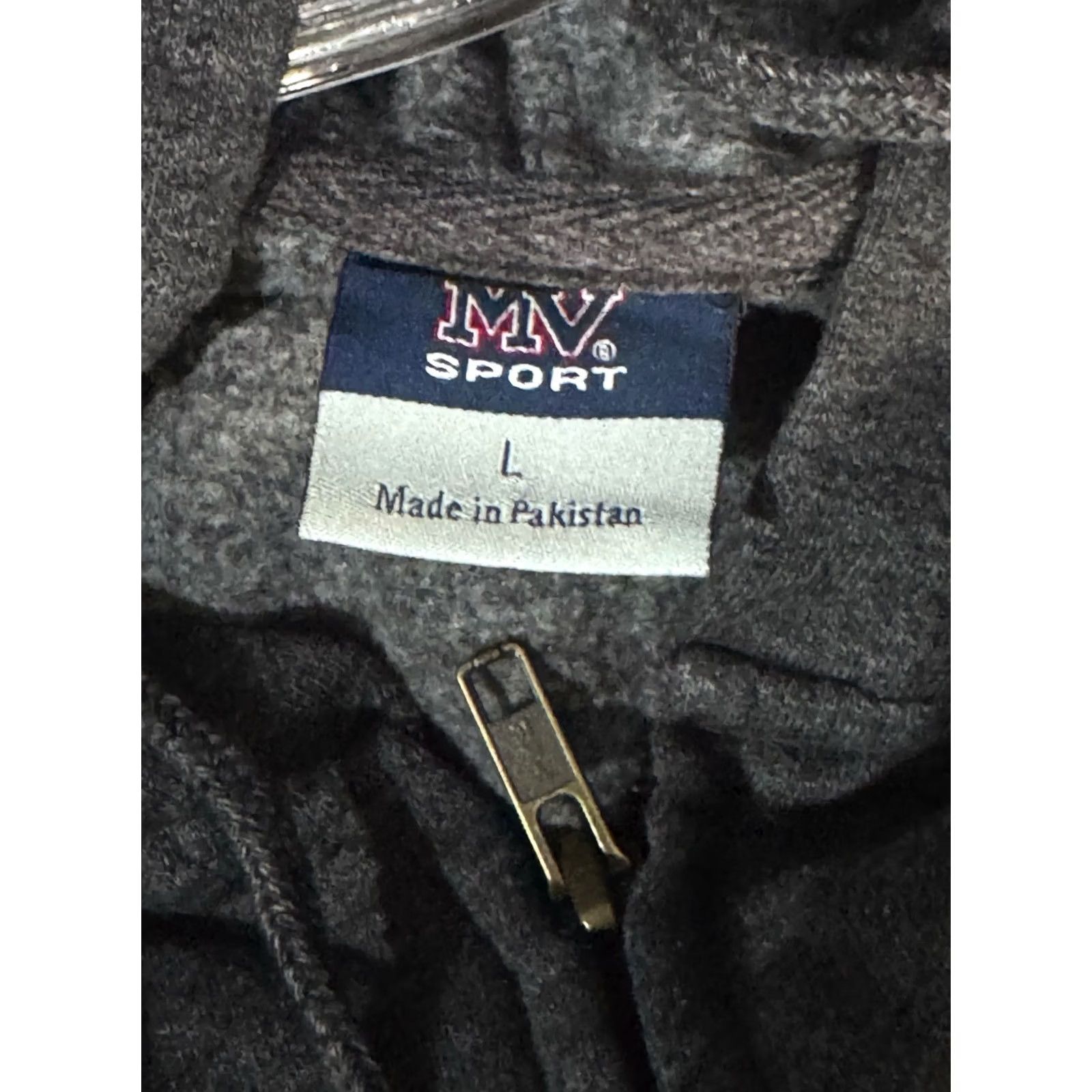 Vintage MB Sport Embroidered Zippered Hoody SWEATER Large L Seattle Mens Size US L / EU 52-54 / 3 - 3 Thumbnail