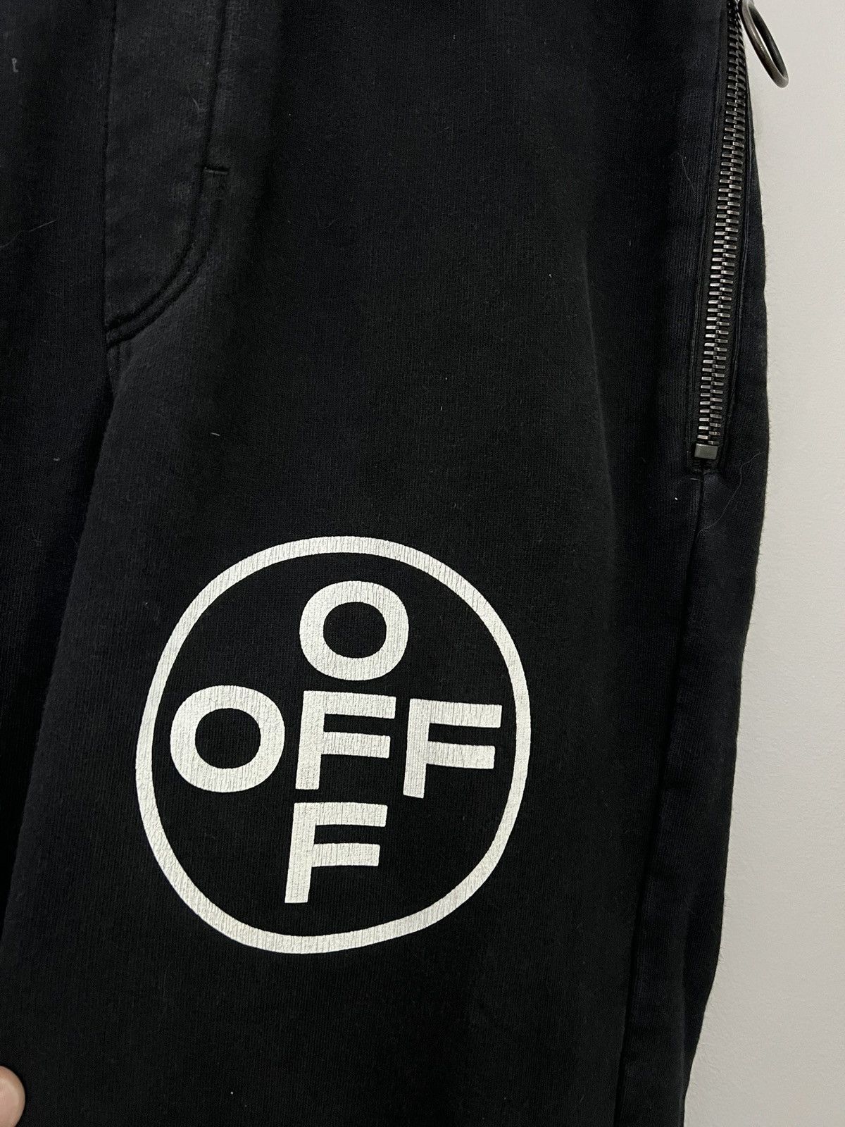 Off-White Off-White Two-tone tracksuit bottoms with logo print Size US 30 / EU 46 - 2 Thumbnail