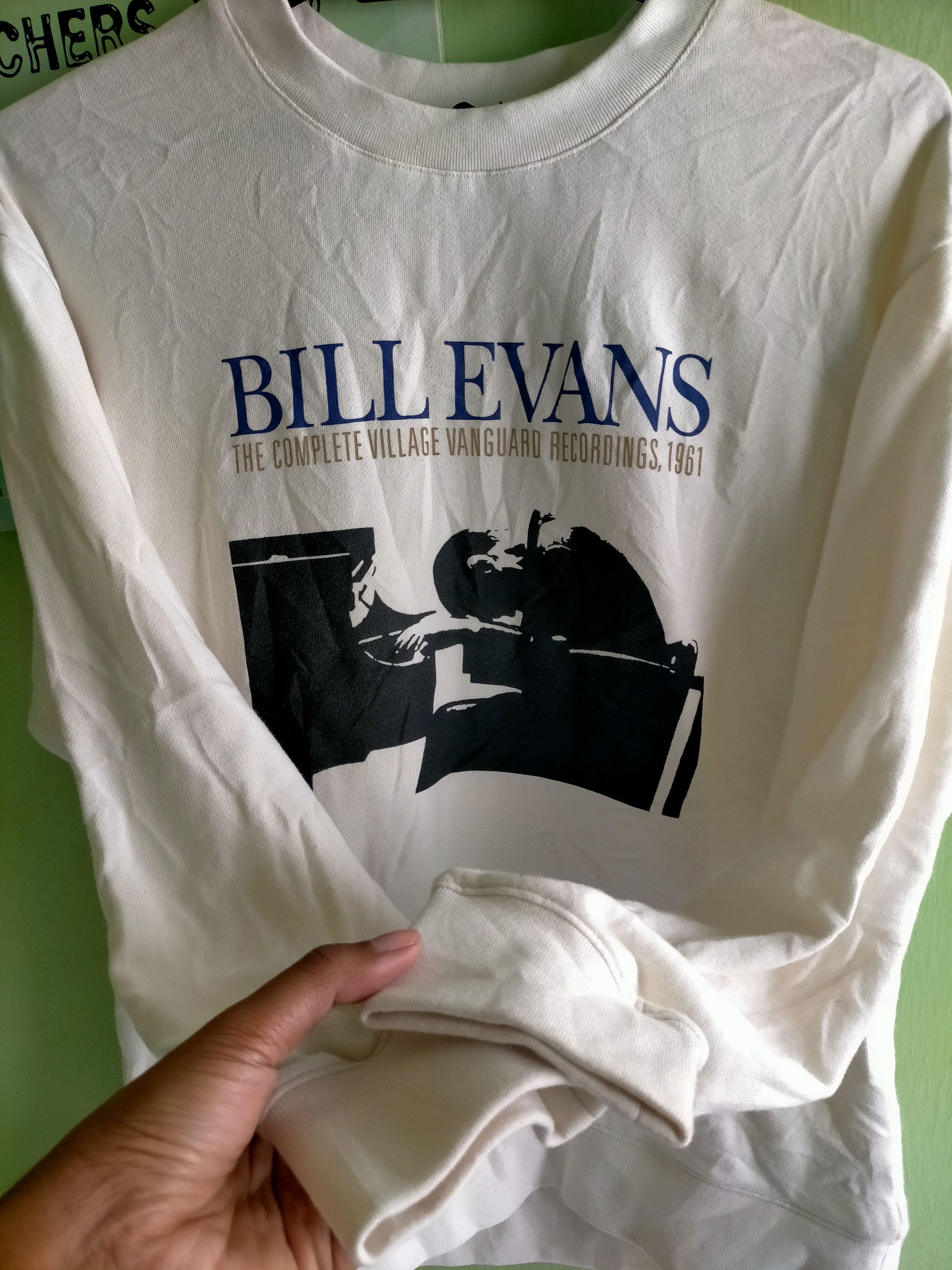 Japanese Brand PLST BILL EVANS RARE SWEATSHIRT Size US S / EU 44-46 / 1 - 4 Thumbnail