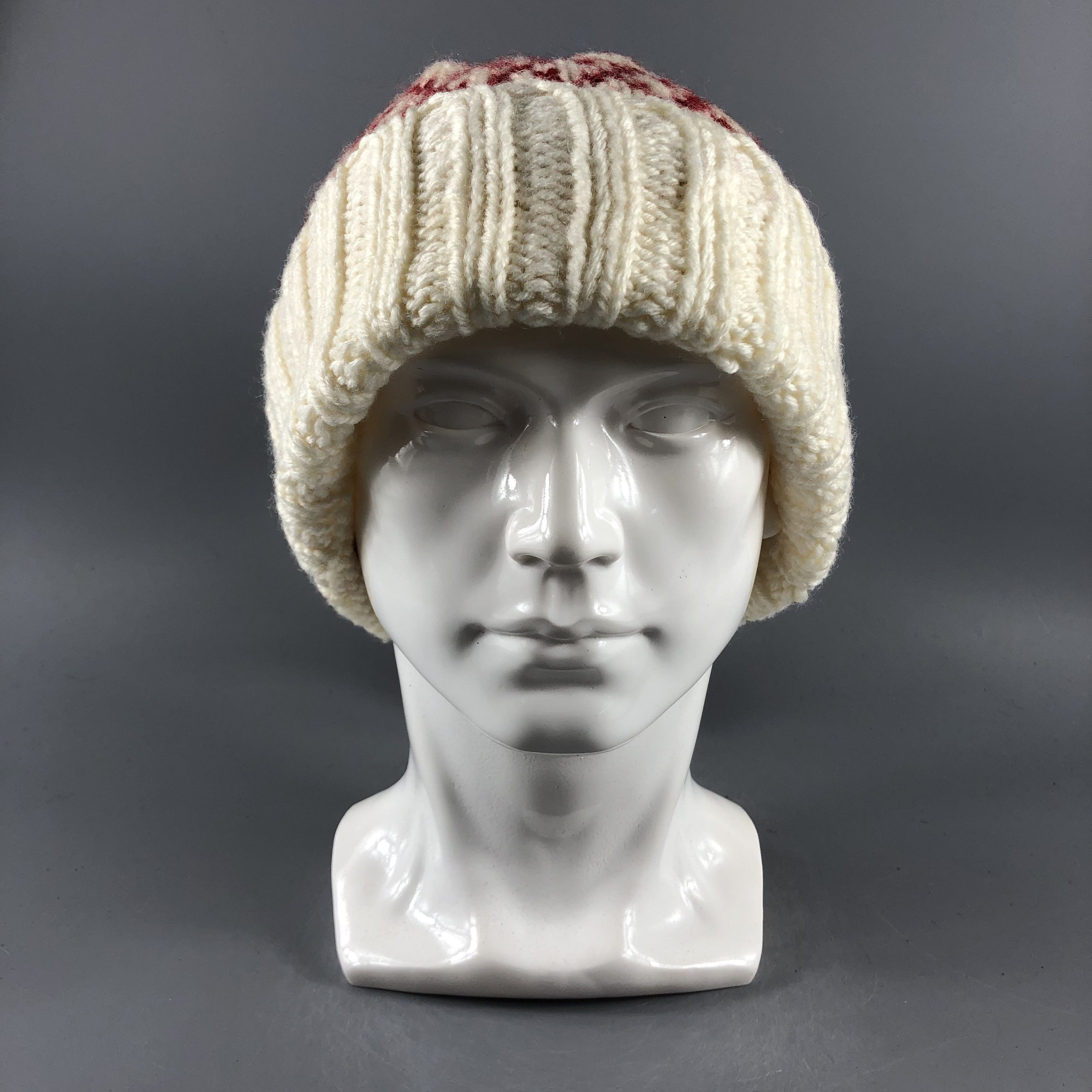 Japanese Brand × Vintage Unknown PomPom Ribbed Beanie Snow Hat Snow Cap -D459 Size ONE SIZE - 5 Thumbnail