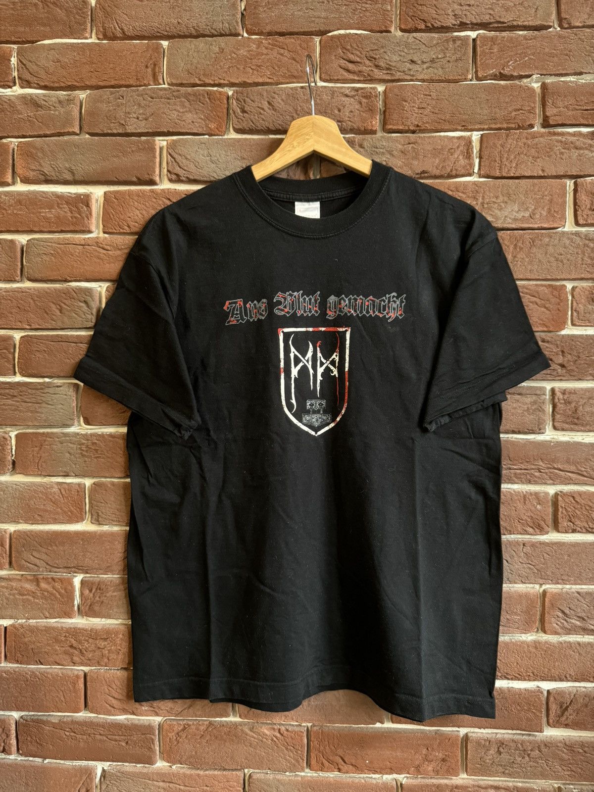 Band Tees Rare Vintage 00s Minas Morgul Black Metal Tshirt Medium Rare Size US M / EU 48-50 / 2 - 1 Thumbnail