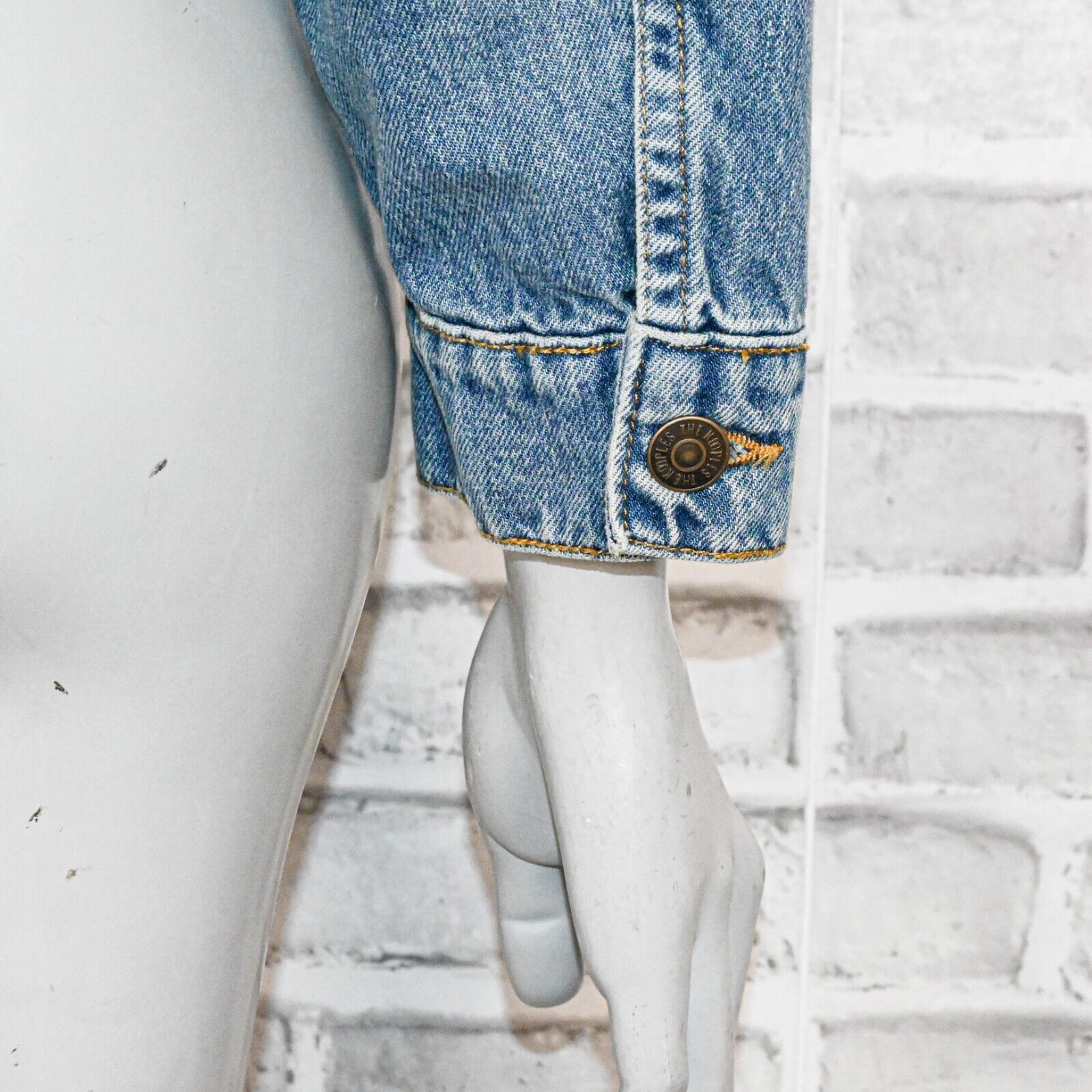 The Kooples The Kooples Women's Cropped Short Blue Denim Jacket size 36 Size XS / US 0-2 / IT 36-38 - 13 Thumbnail