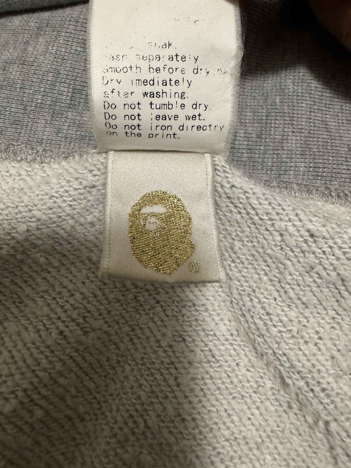 Bape Bathing ape Busy works hoodie Size US L / EU 52-54 / 3 - 8 Thumbnail