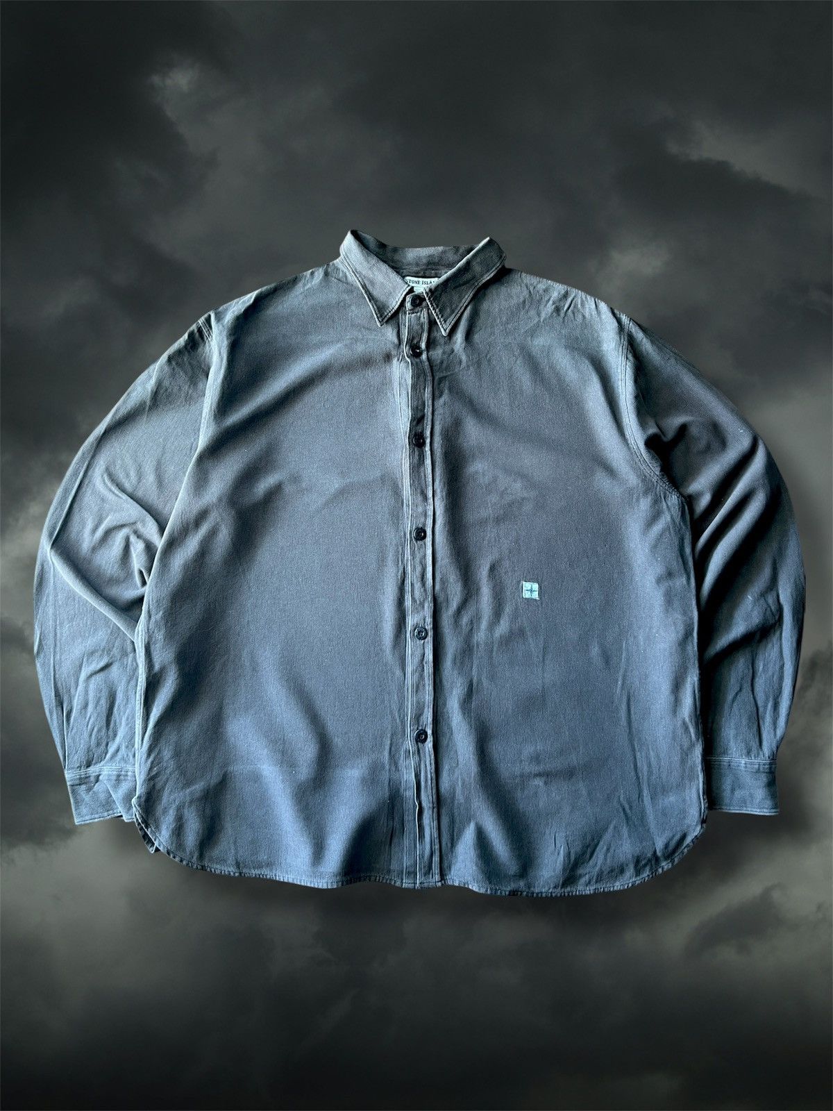 Stone Island Rare Long Sleeve Shirt Stone Island vintage 90s, Sz L, Boxy Size US L / EU 52-54 / 3 - 1 Thumbnail