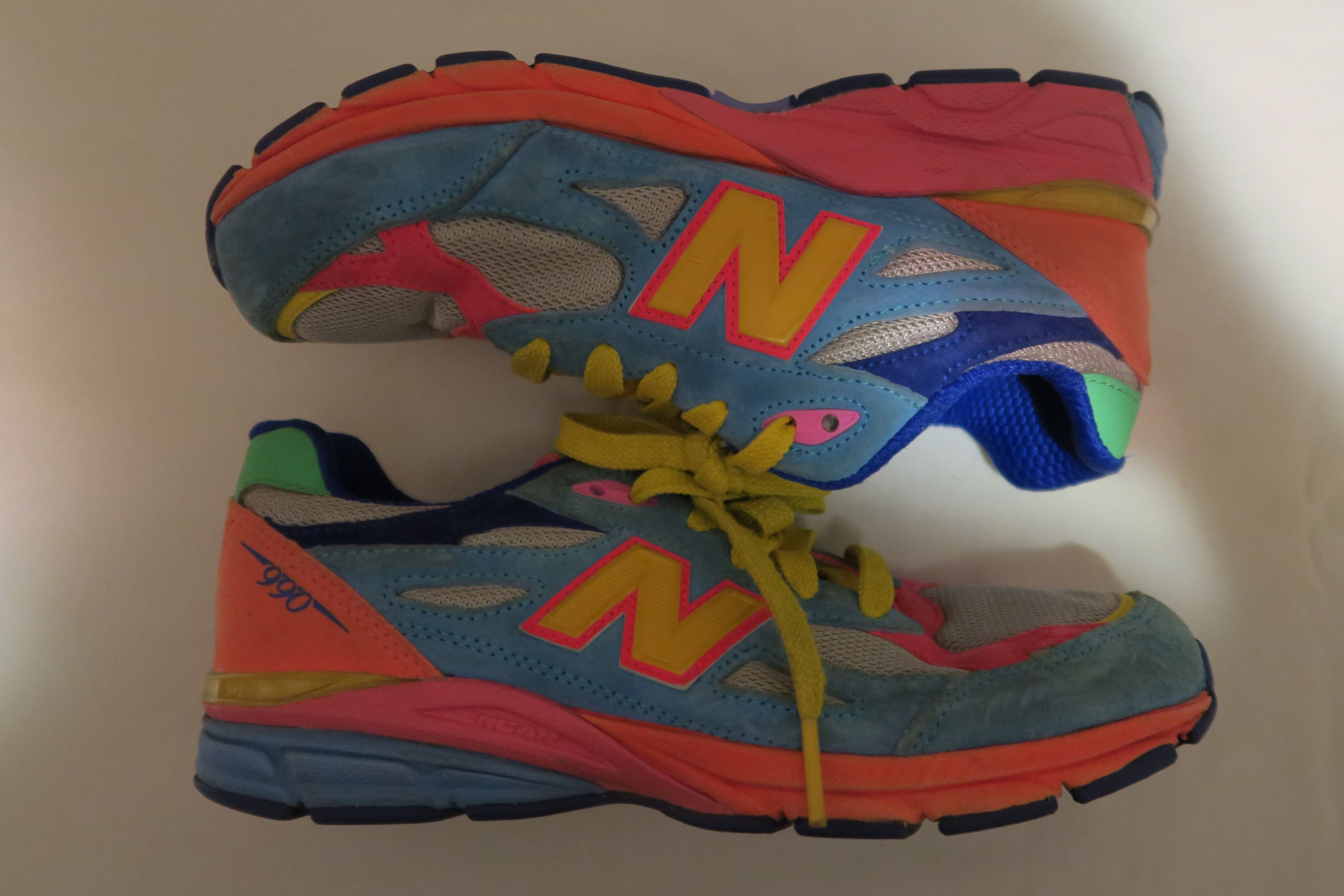 New Balance New Balance 990v3 ‘Wild Style’ Men's Size 4 Multicolor DTLR Size US 5 / EU 37 - 10 Thumbnail