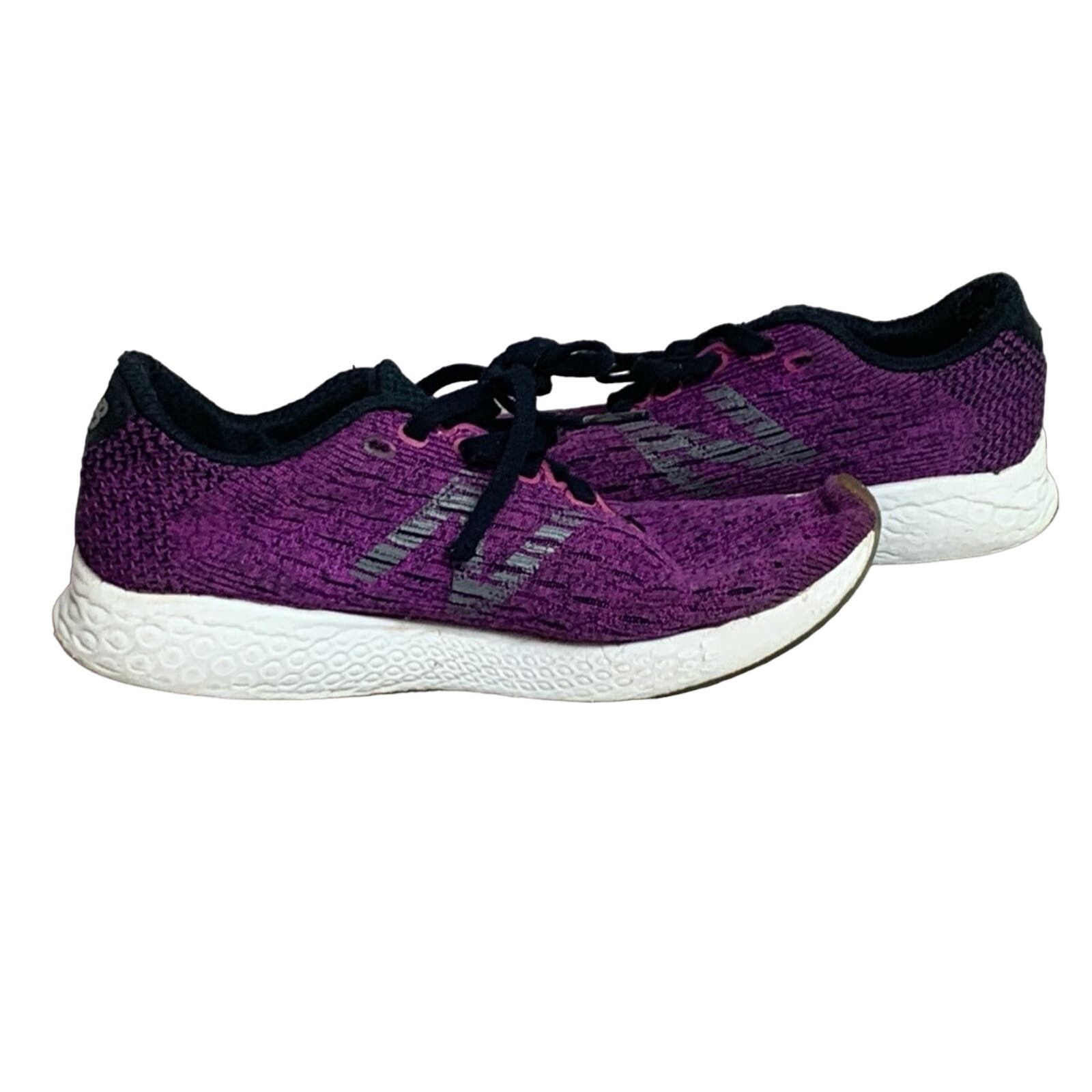 New Balance New Balance Fresh Foam PURPLE Girls Big Kid SZ 3.5Y Athletic Size US 5 / EU 37 - 2 Thumbnail