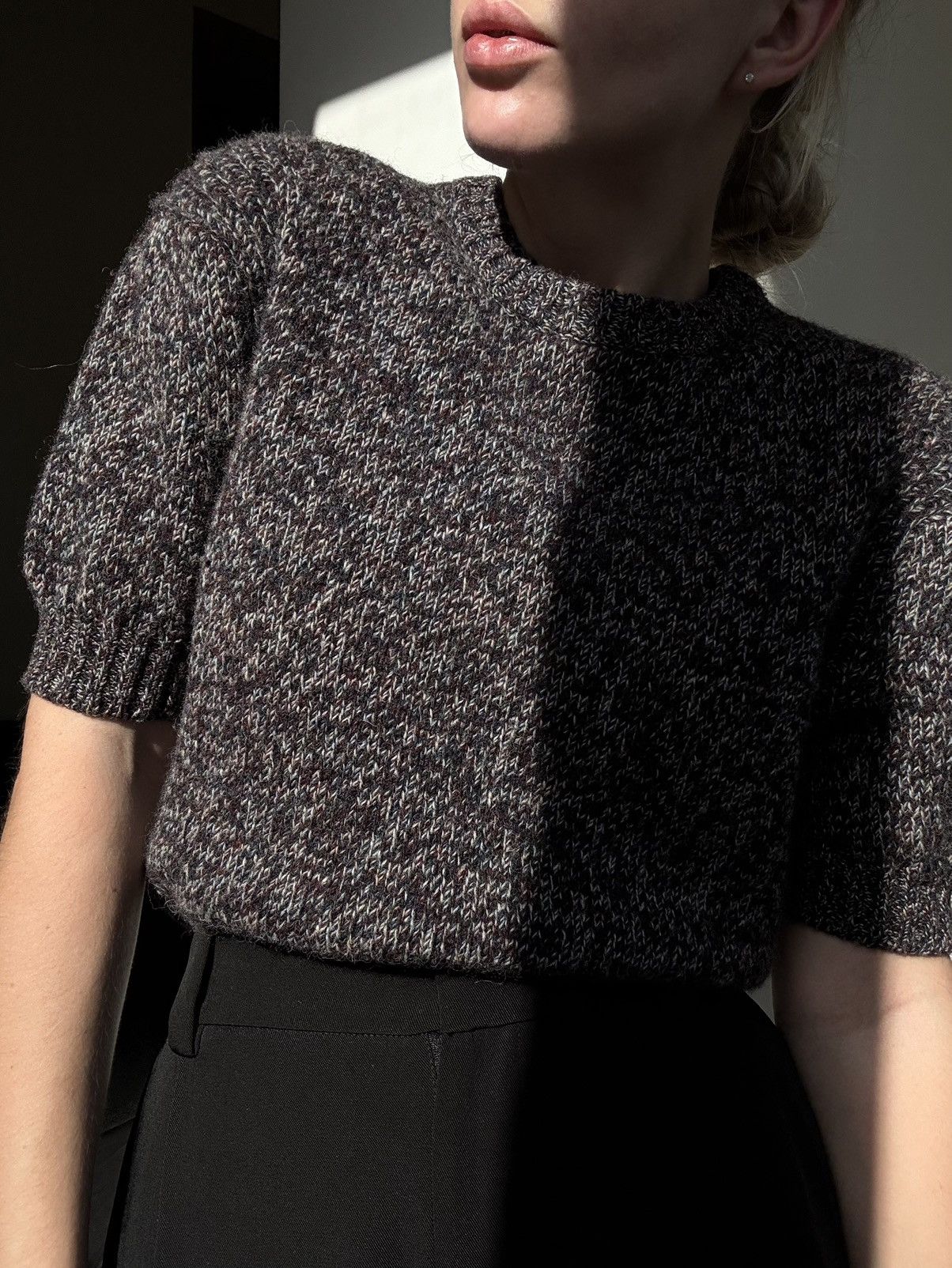 Prada PRADA Wool Sweater Short Sleeve Vintage Size S / US 4 / IT 40 - 4 Thumbnail
