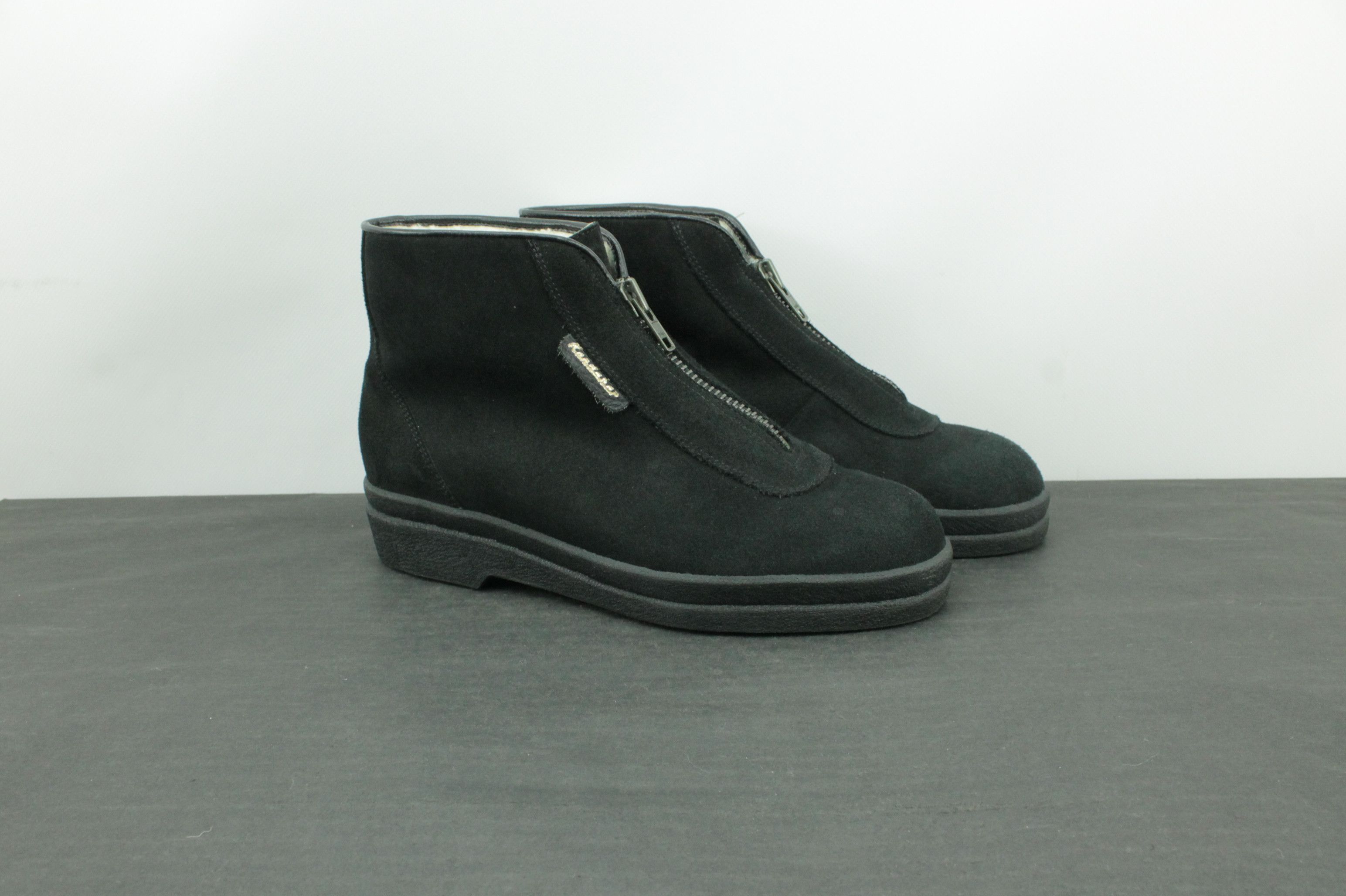 Other Kandahar Cresta Black Suede Handmade Men's Boots Size US 8 / EU 41 - 1 Thumbnail