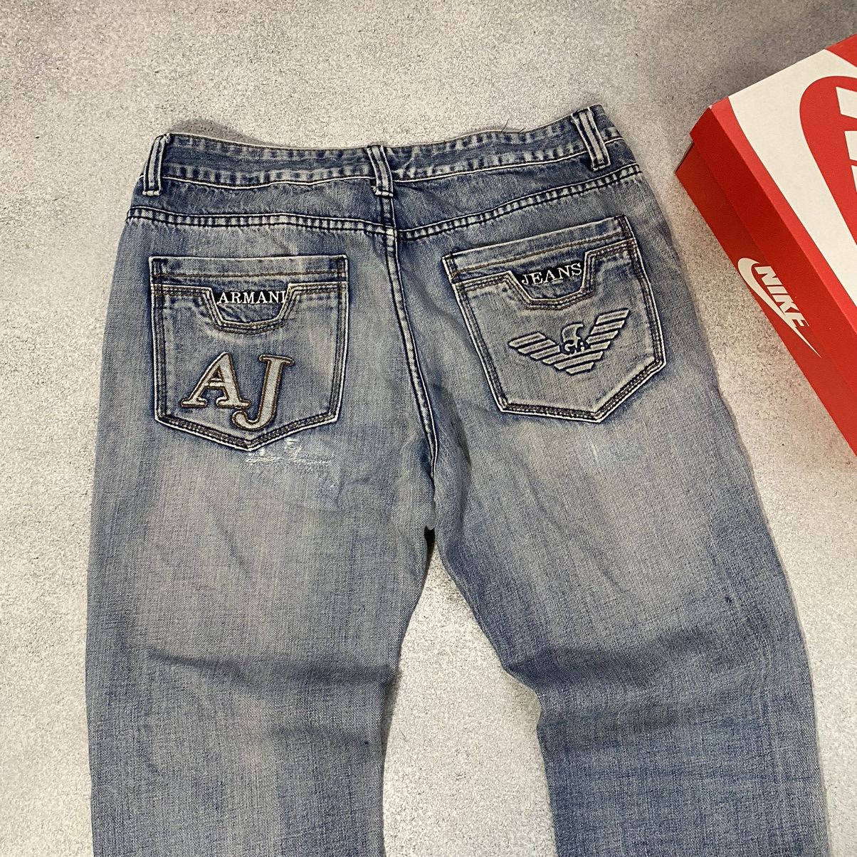 Armani Vintage Armani Jeans Size US 36 / EU 52 - 1 Thumbnail