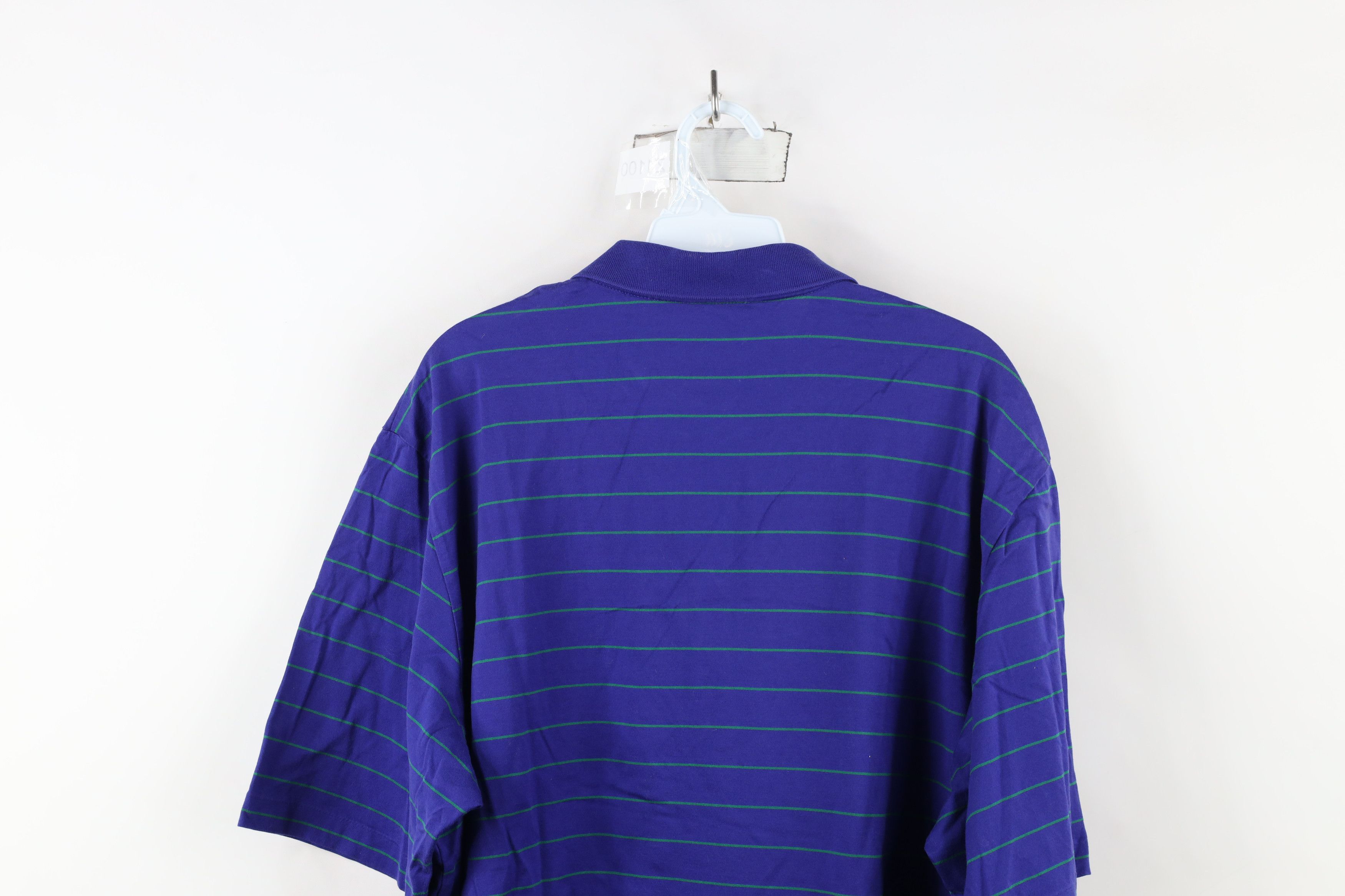Ralph Lauren × Vintage Vintage Polo Golf Ralph Lauren Cotton Striped Polo Shirt Size US L / EU 52-54 / 3 - 6 Thumbnail