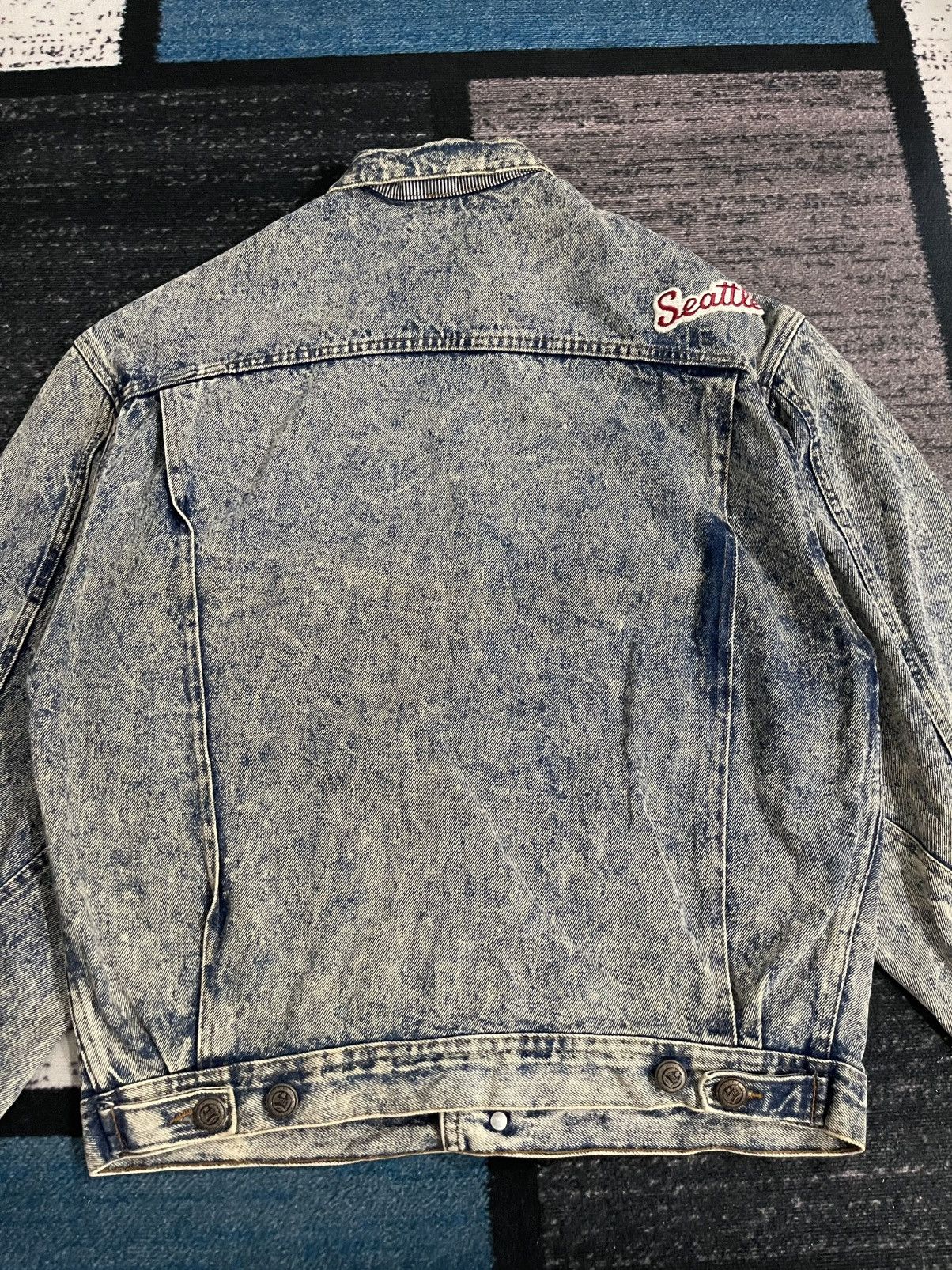 RIFLE Vintage Rifle Denim Jacket Size US L / EU 52-54 / 3 - 13 Thumbnail
