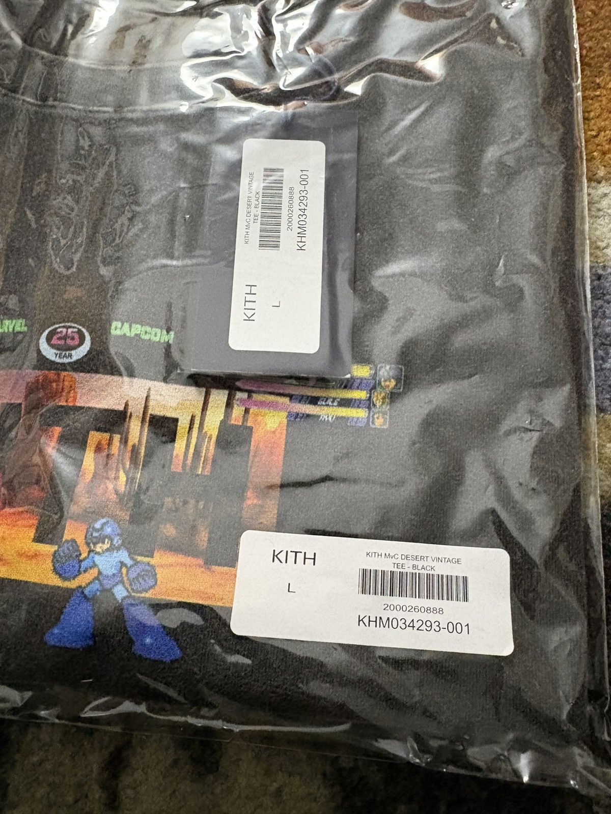 Kith × Marvel Comics KITH MvC DESERT VINTAGE TEE - BLACK Size US L / EU 52-54 / 3 - 5 Thumbnail