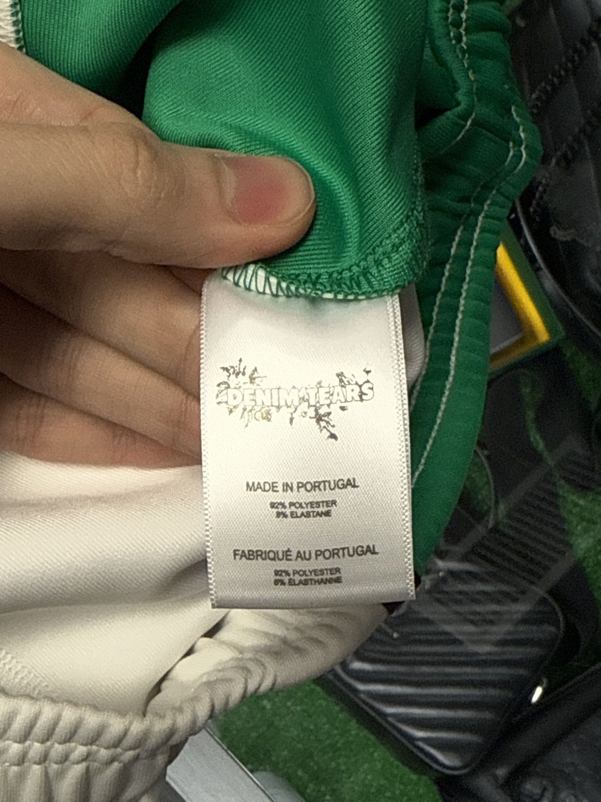 DENIM TEARS Denim Tears Green White Track Pants Size S (NEW) Size US 30 / EU 46 - 12 Thumbnail