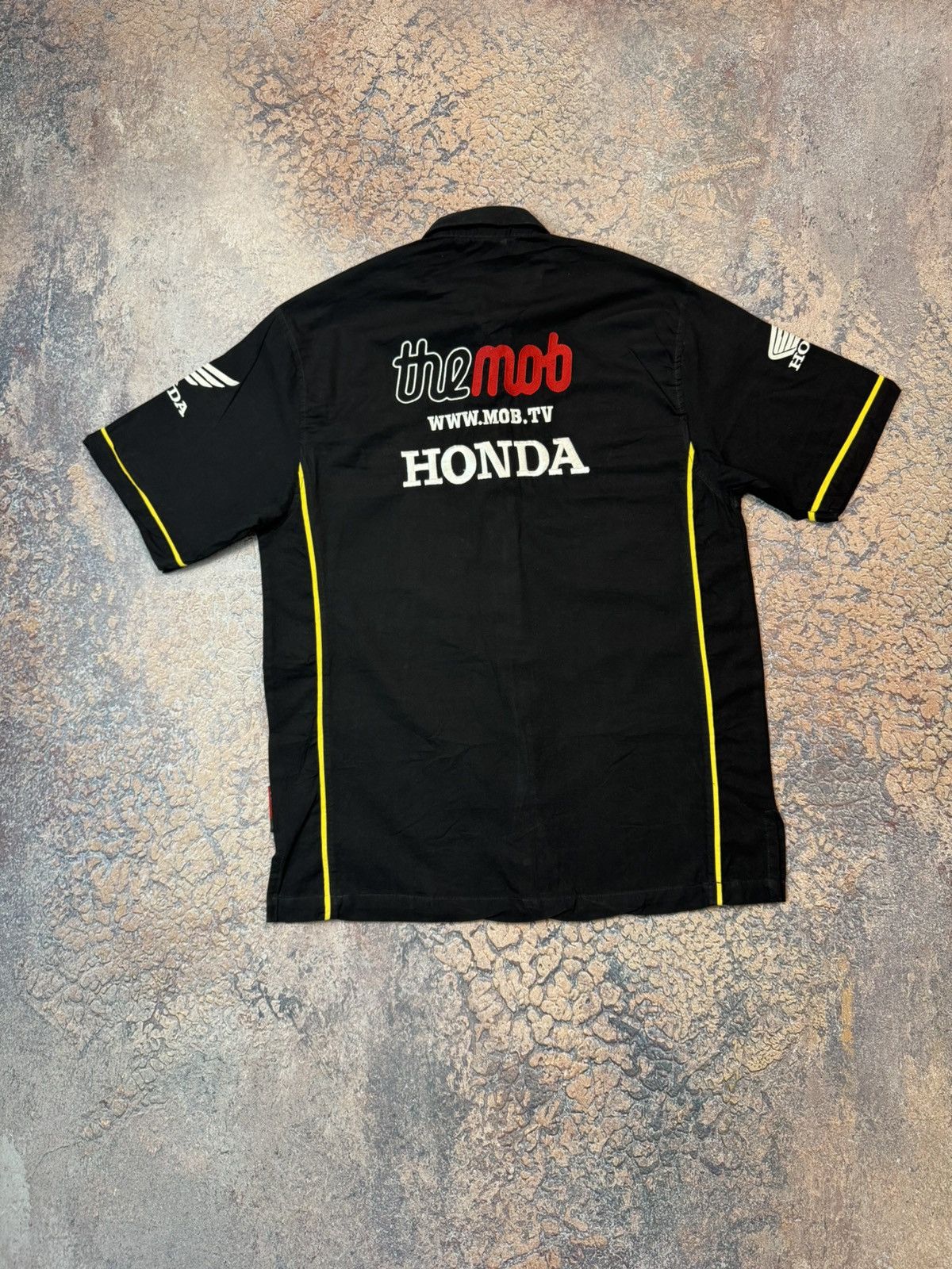 Honda 🥶VINTAGE HONDA WORK SHIRT ZIP UP Size US L / EU 52-54 / 3 - 2 Thumbnail