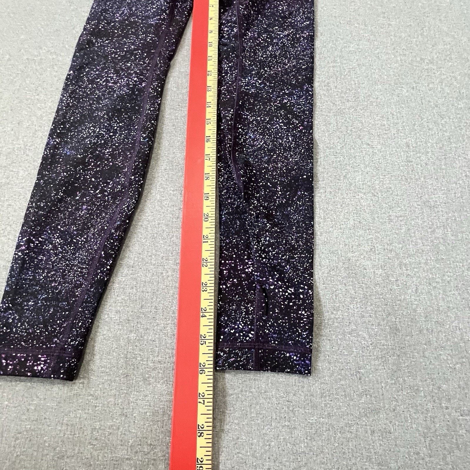 Lululemon Lululemon wunder under Speckled Galaxy Print Size 4 EUC Size 27" / US 4 / IT 40 - 5 Thumbnail