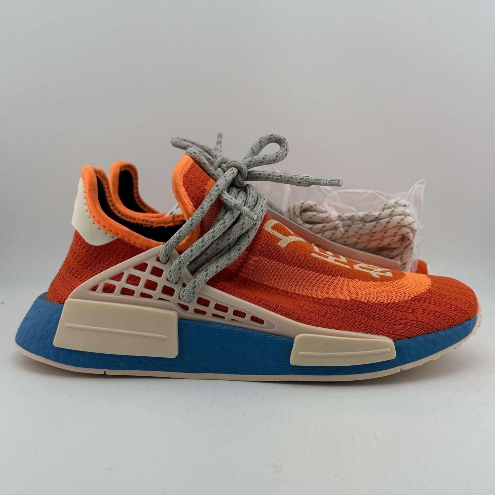 Adidas Adidas NMD Hu Pharrell Extra Eye Orange 5 New with Box D1271 Size US 5 / EU 37 - 3 Thumbnail