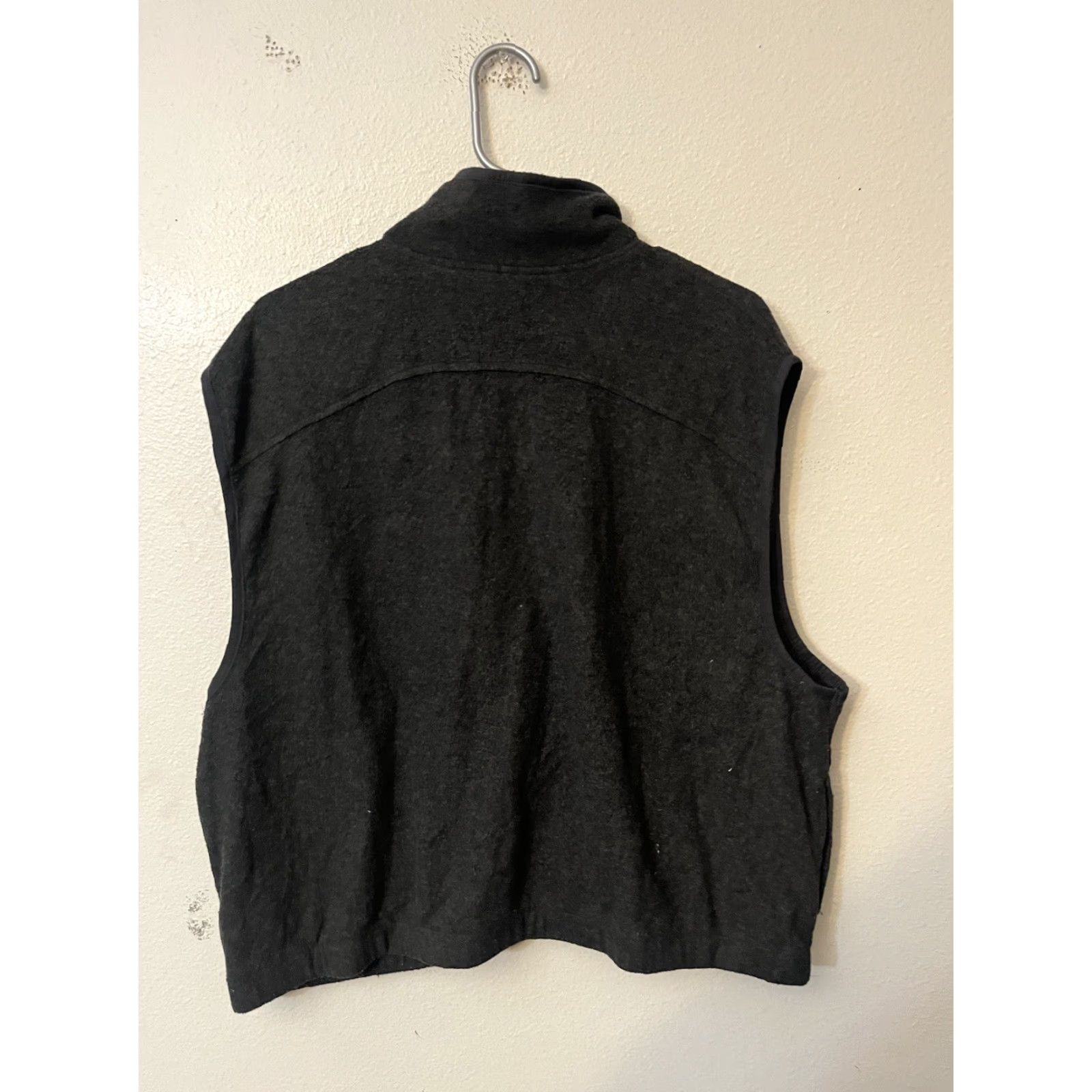 Old Navy Old Navy Vest Mens XL Gray Full Zip Fleece Bomber Jacket Winter Fall 90s 100% polyester Lightweight Logo Girls Womens Mens Size US XL / EU 56 / 4 - 3 Thumbnail