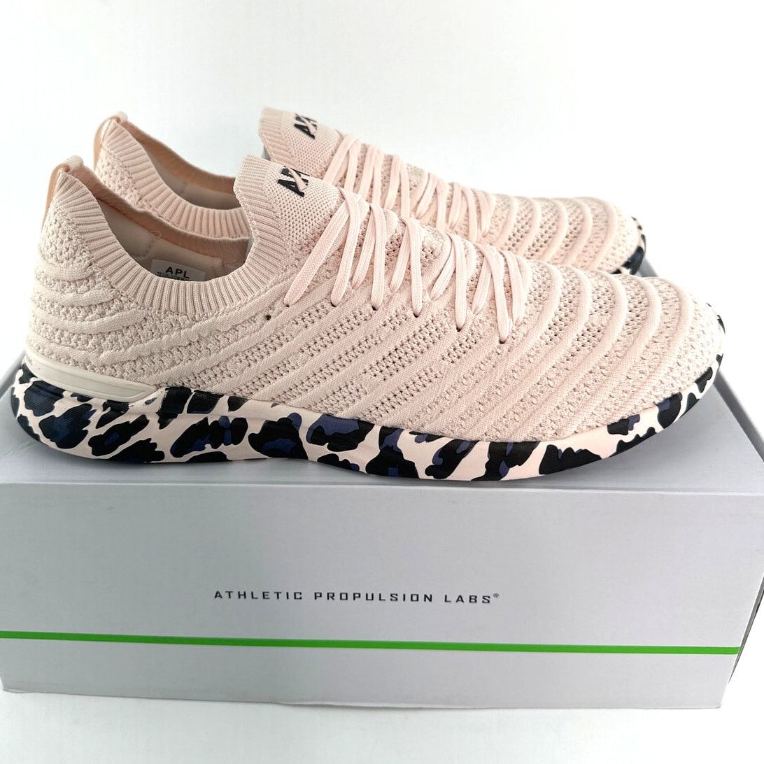 Athletic Propulsion Labs APL Men's Creme Black Leopard TechLoom Wave Sneakers Size 11 Size US 11 / EU 44 - 6 Thumbnail