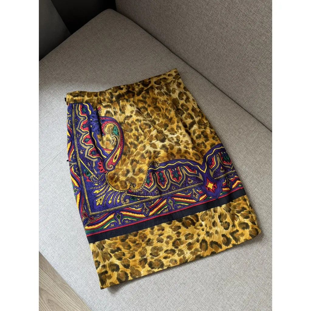 Versus VERSUS GIANNI VERSACE Vintage Skirt Suit Set – Size IT 46 Size 32" / US 10 / IT 46 - 8 Thumbnail