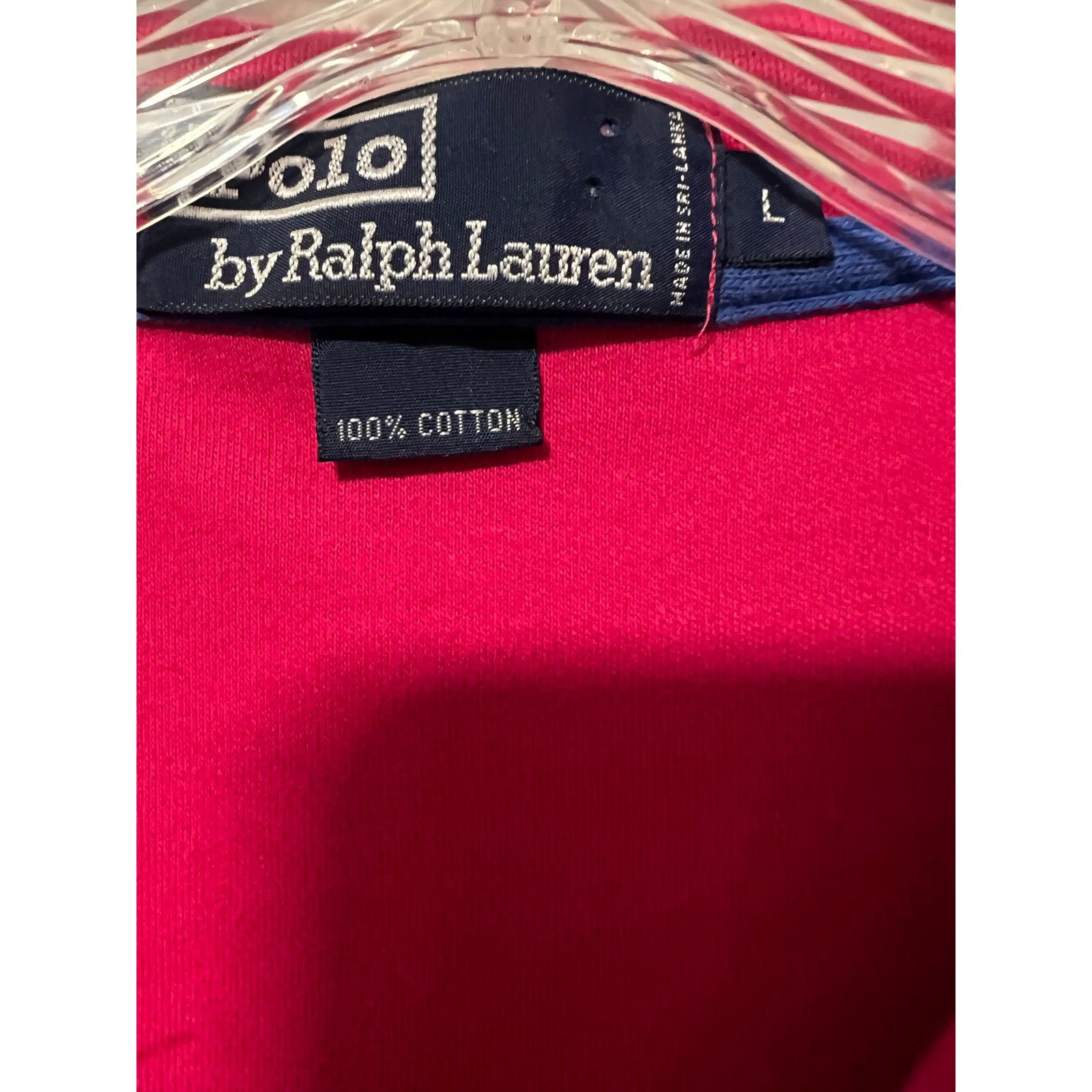 Polo Ralph Lauren Polo Ralph Lauren 100% Soft Cotton Collared Shirt Pink Large Size US L / EU 52-54 / 3 - 4 Thumbnail