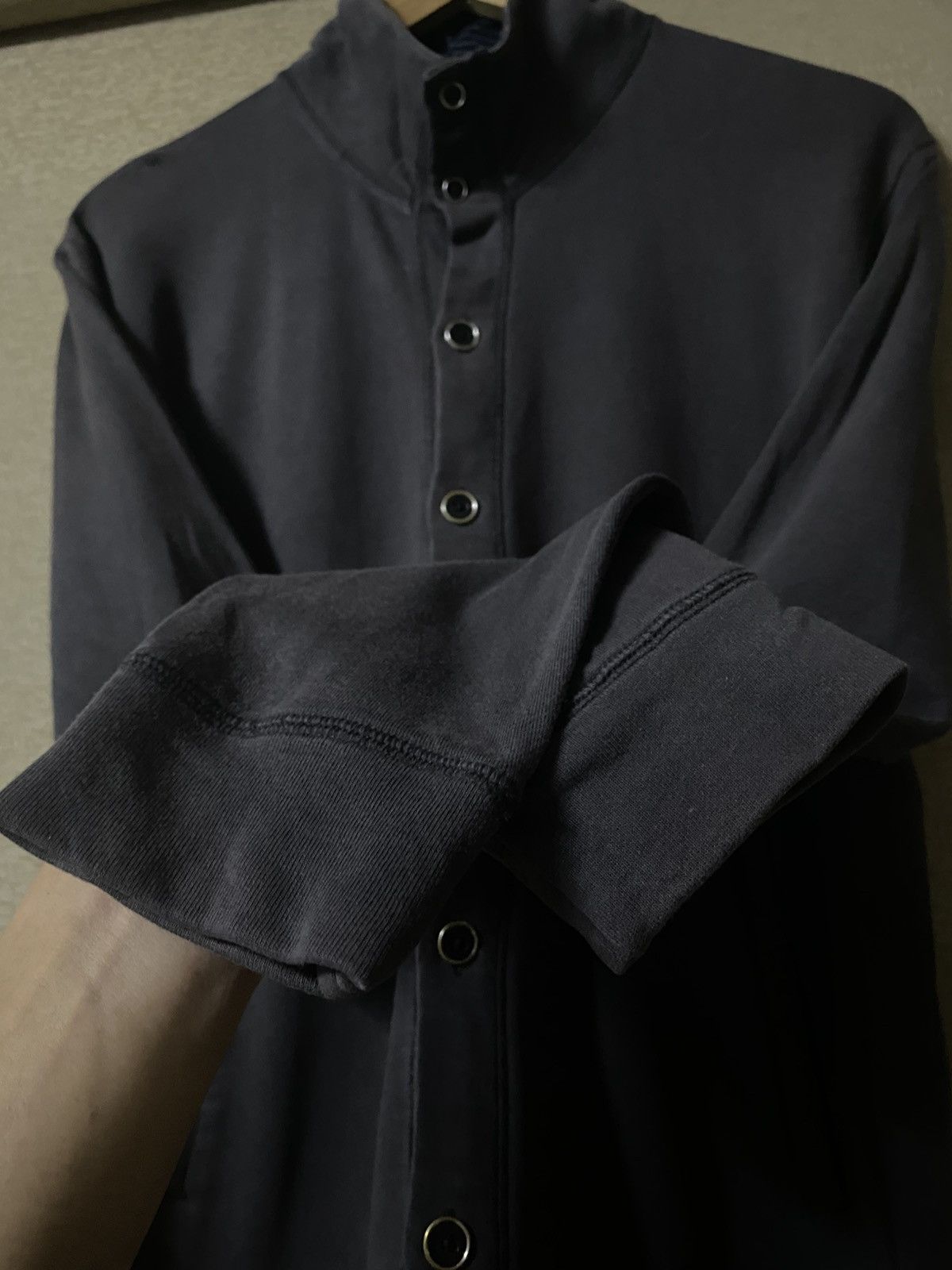 If Six Was Nine 💥 AVV HOMME Button Up Neck Grunge Jacket Size US M / EU 48-50 / 2 - 8 Thumbnail