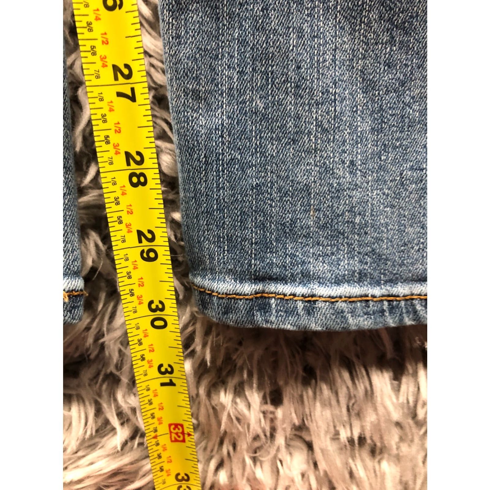 DKNY DKNY Jeans Bootcut Womens Size 10 Mid Rise Medium Wash Blue Denim Regular Inseam 31 in 5-Pocket Size 32" / US 10 / IT 46 - 3 Thumbnail