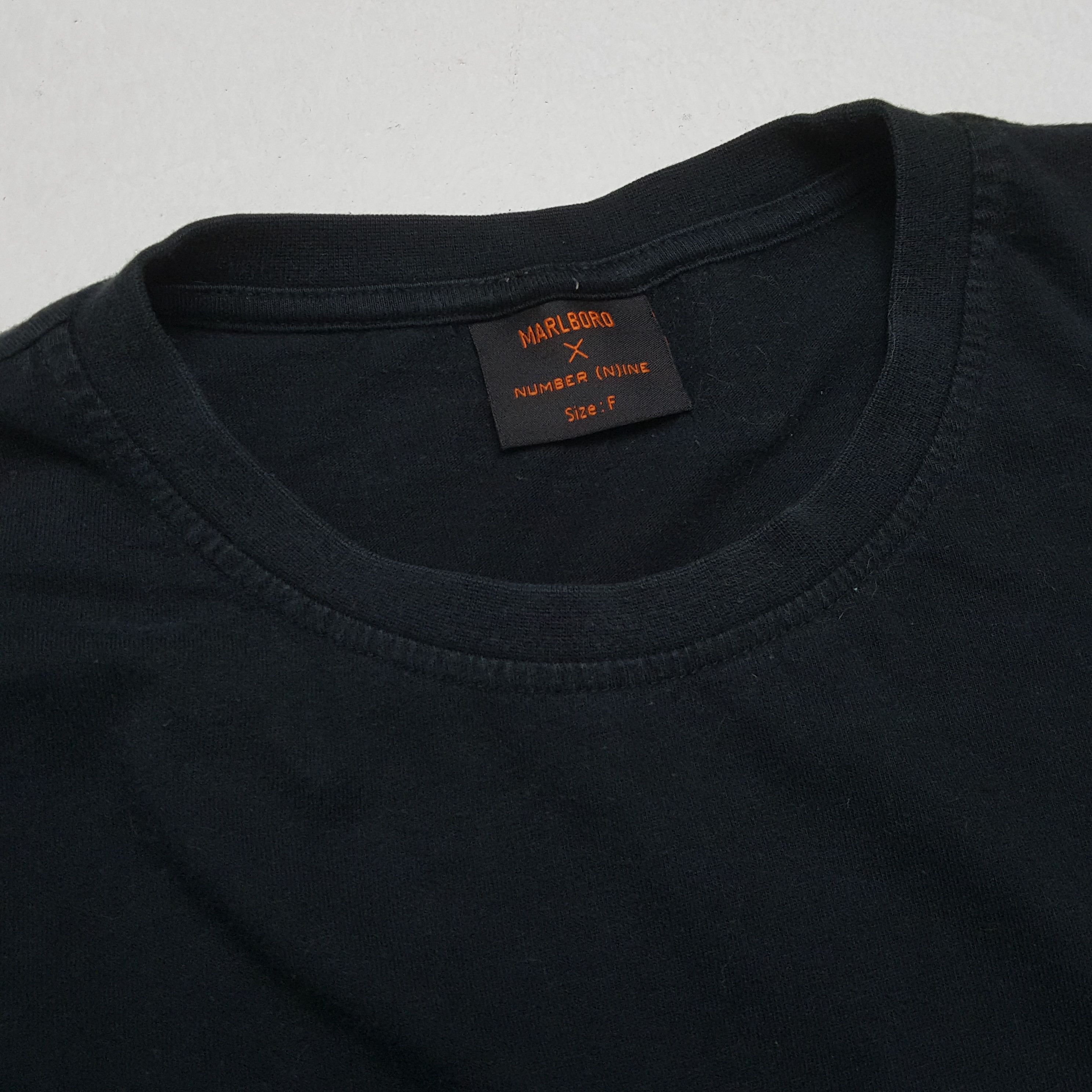 Marlboro × Number (N)ine × Vintage Vintage MARLBORO x NUMBER (N)INE Japanese Brand T-Shirts Size US L / EU 52-54 / 3 - 7 Thumbnail